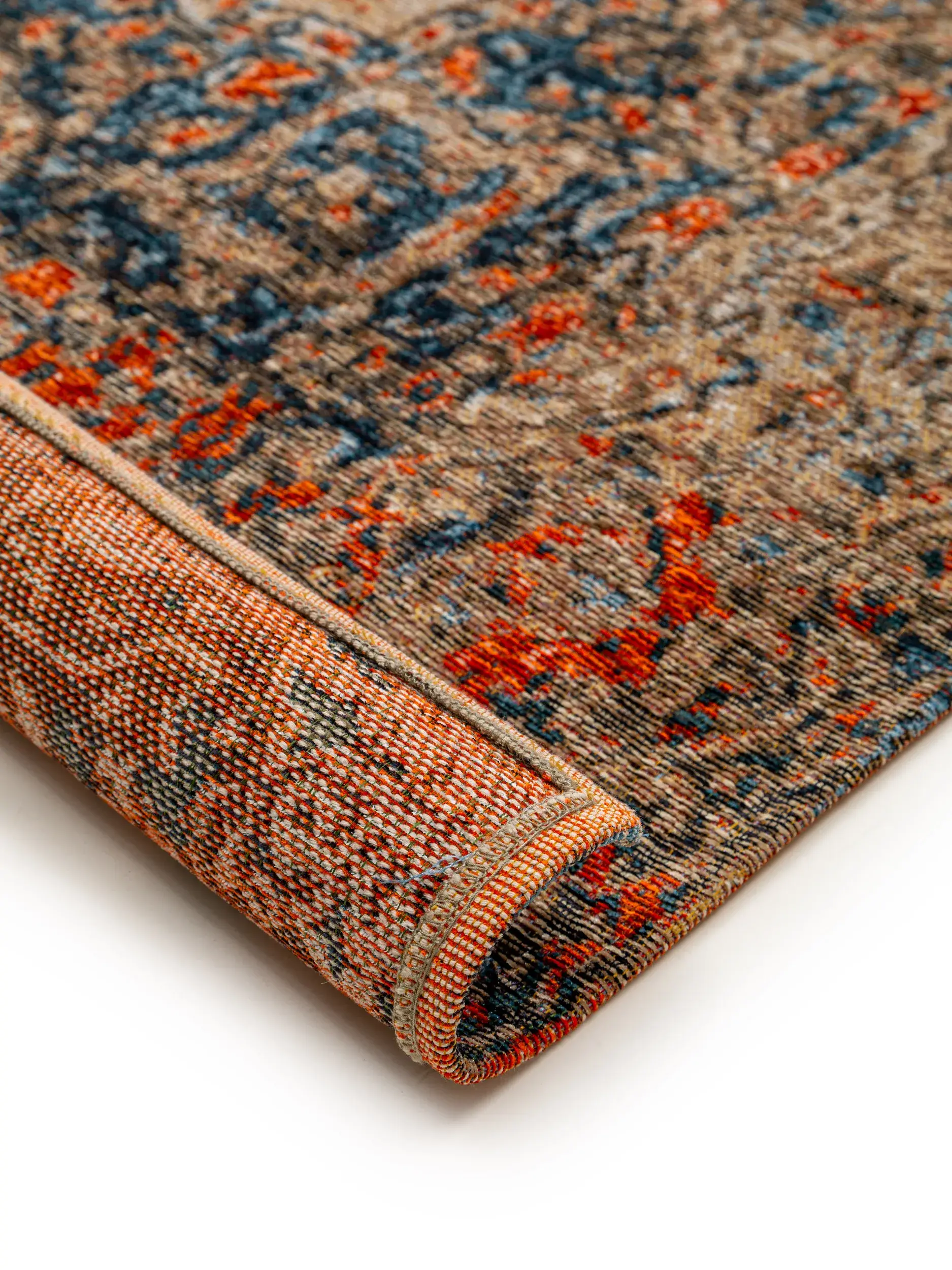 Tappeto di 79% Poliestere, 20% Cotone, 1% Lattice in Multicolor con pelo alto 79% Poliestere, 20% Cotone, 1% Lattice da benuta POP