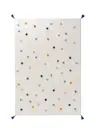 Waschbarer Kinderteppich Fiete Multicolor/Blau