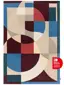 Wollteppich Adam Multicolor/Lila