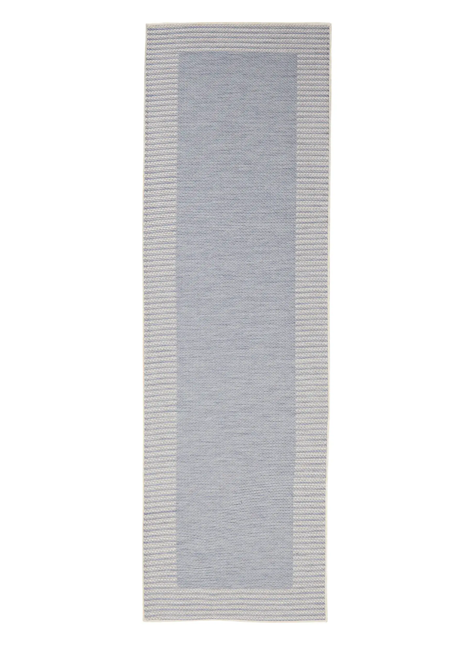 Teppich aus 100% Polypropylen in Blau mit 100% Polypropylen hohem Flor von benuta Nest