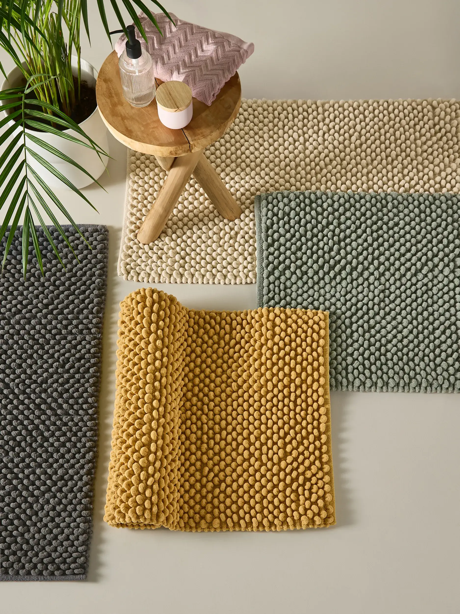 Badematte Lynn Mint von benuta Nest