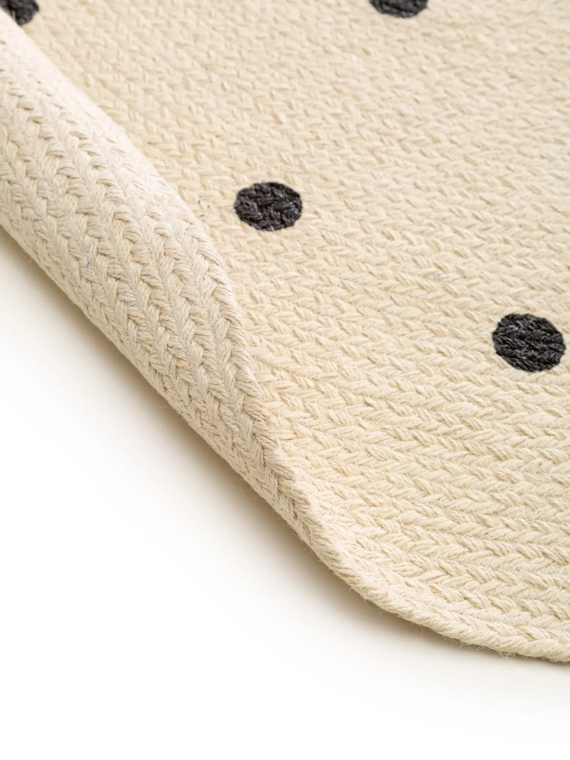 Alfombra de 100% Yute en Beige con un pelo de {{Placeholder_Pile Height}} de altura de Lytte