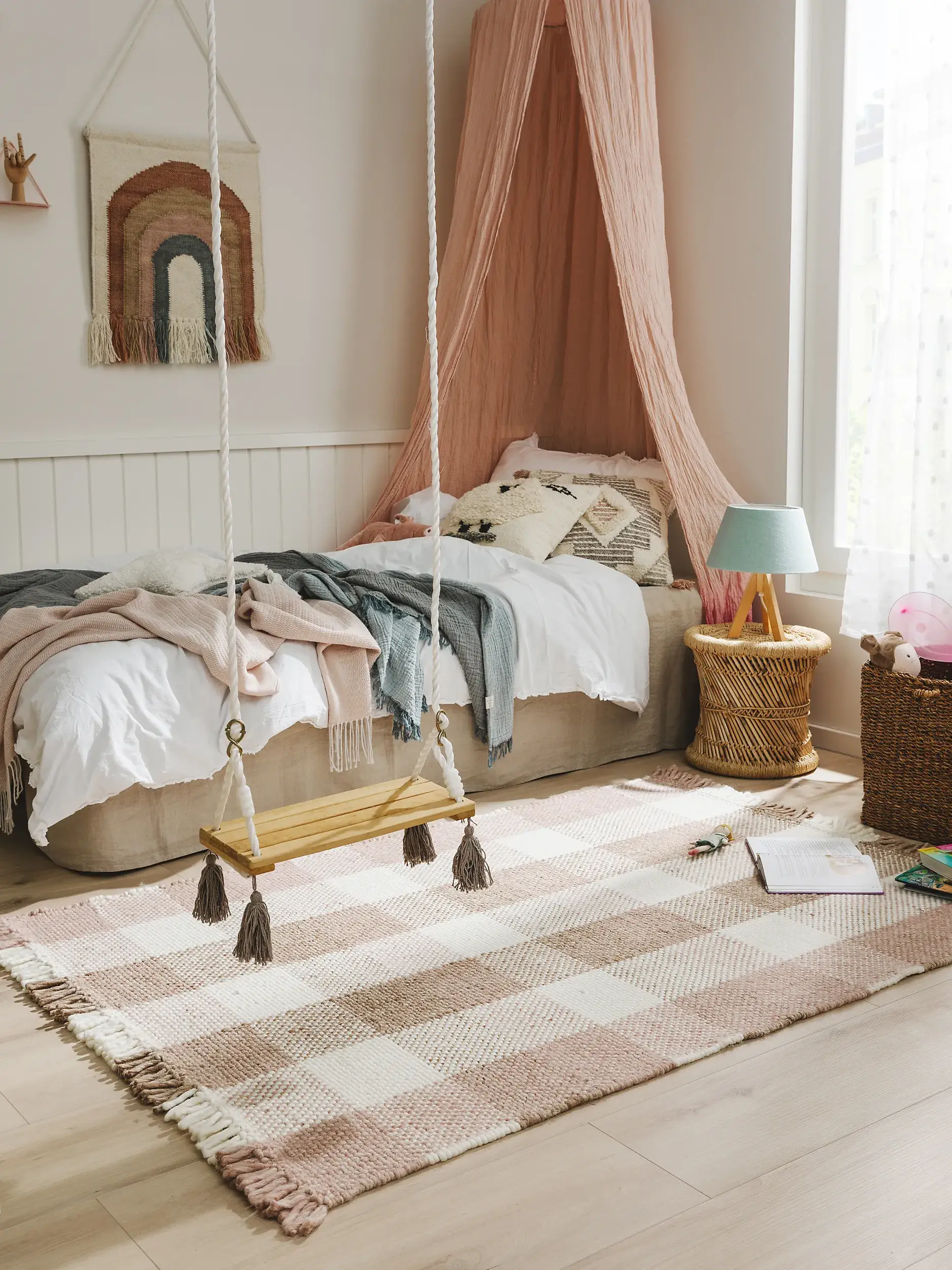 Alfombra de 100% Lana en Beige con un pelo de {{Placeholder_Pile Height}} de altura de Lytte