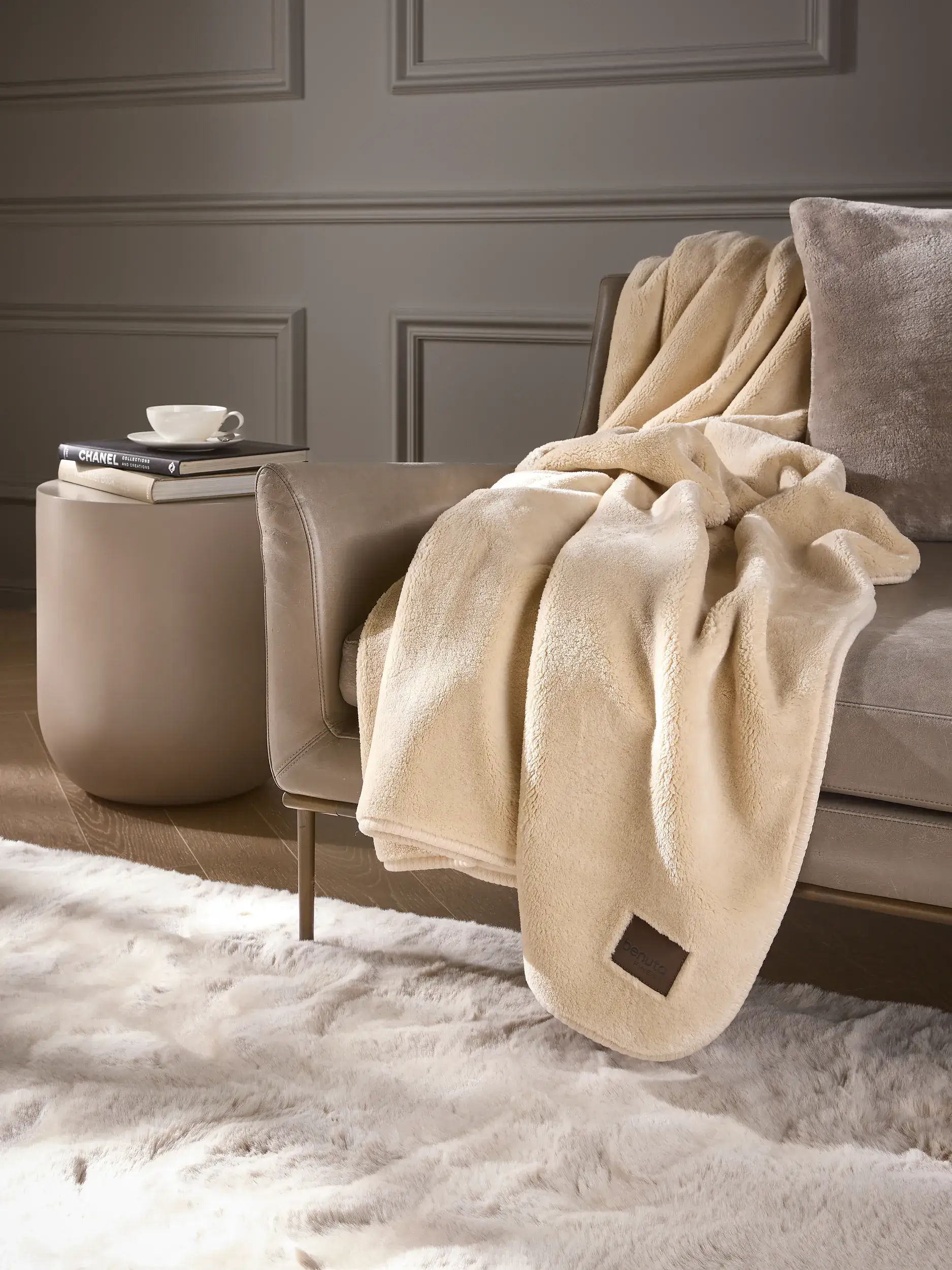 Couverture Lux Crème de benuta