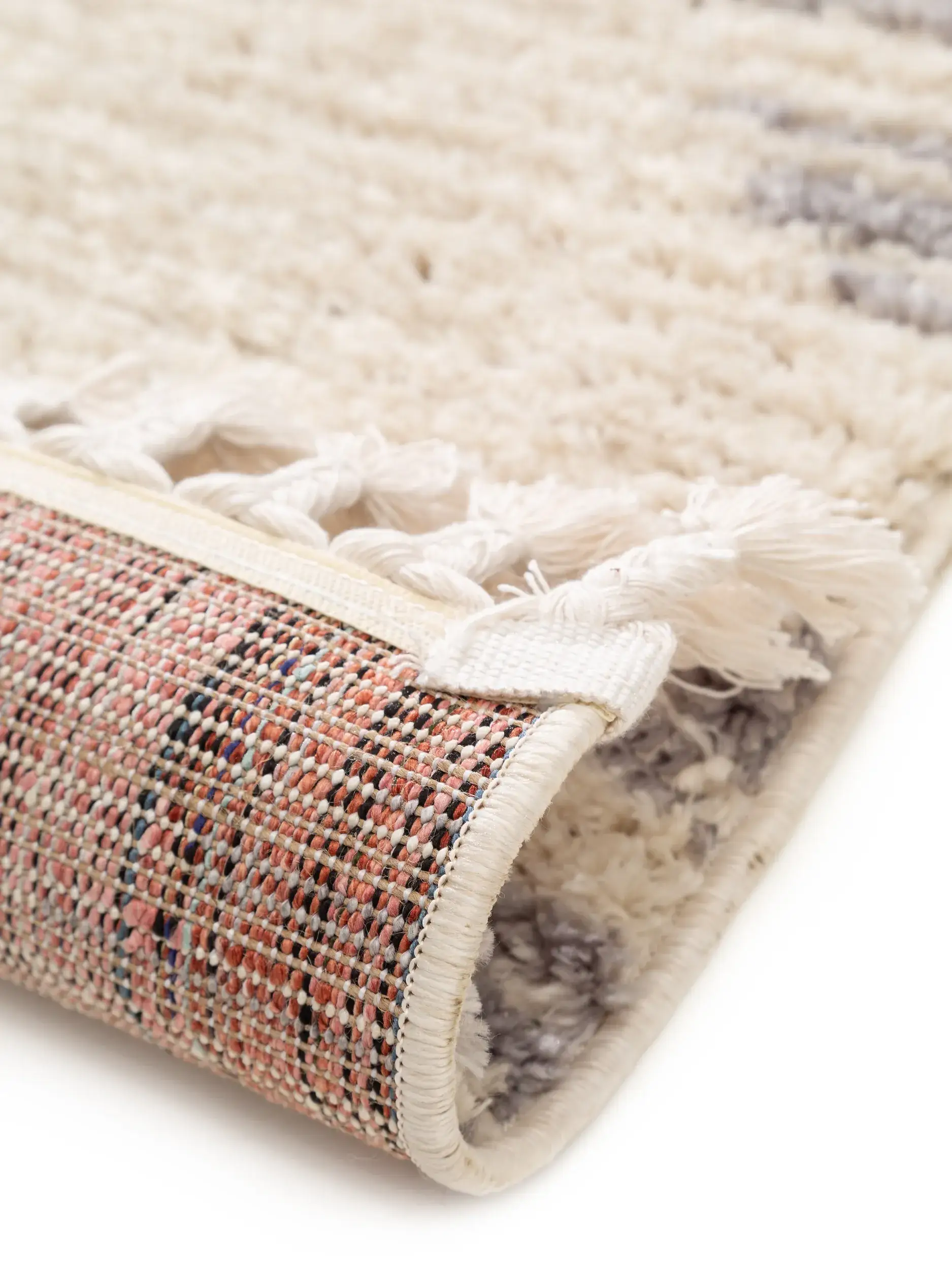 Teppich Bosse aus 100% Polyester in Beige von benuta Pop