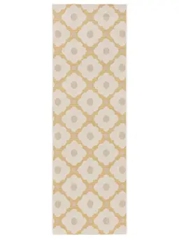 Tappeto passatoia per esterni Vega Beige/Giallo