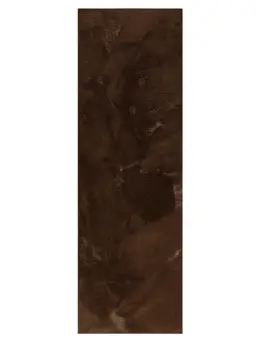 Tappeto in peluche sintetico Furry Marrone