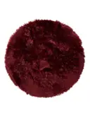 Hoogpolig Vloerkleed Wasbaar Nanuk Bordeaux
