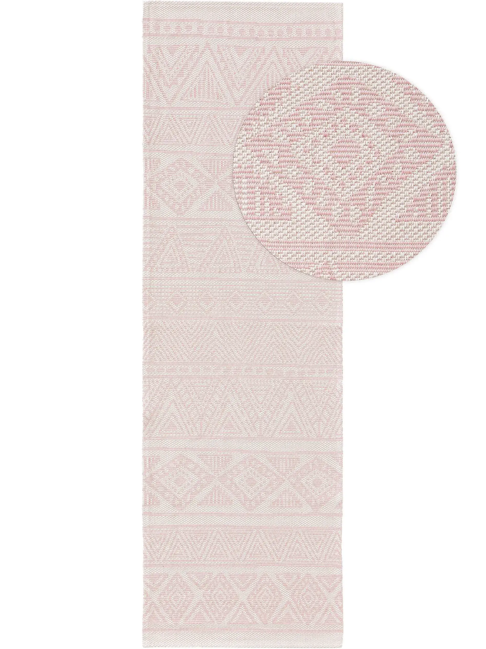 Teppich Cooper aus 100% Baumwolle in Rosa von benuta