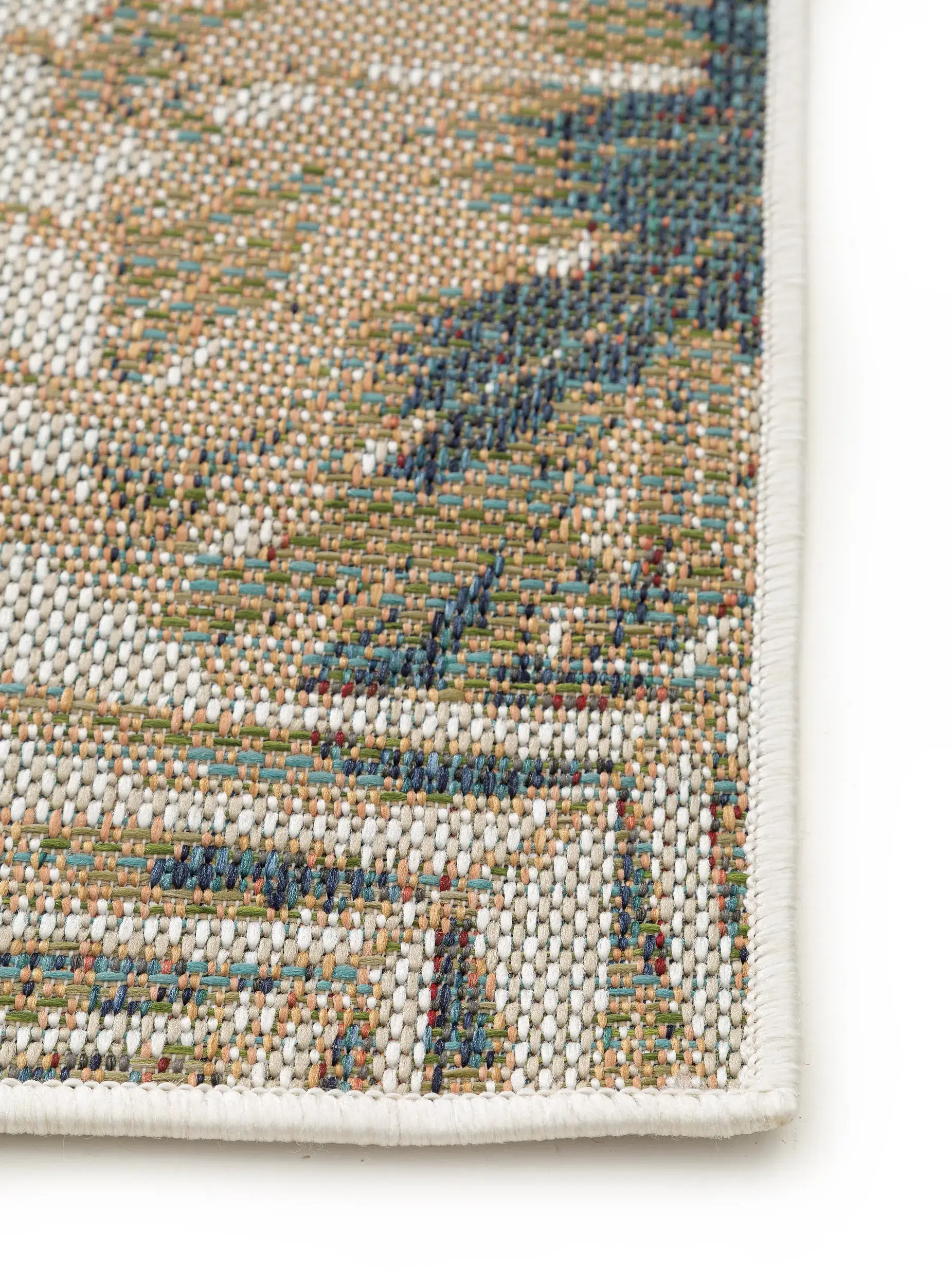 Rug made of 100% Polypropylen in Multicolour with a 100% Polypropylen high pile by benuta Nest