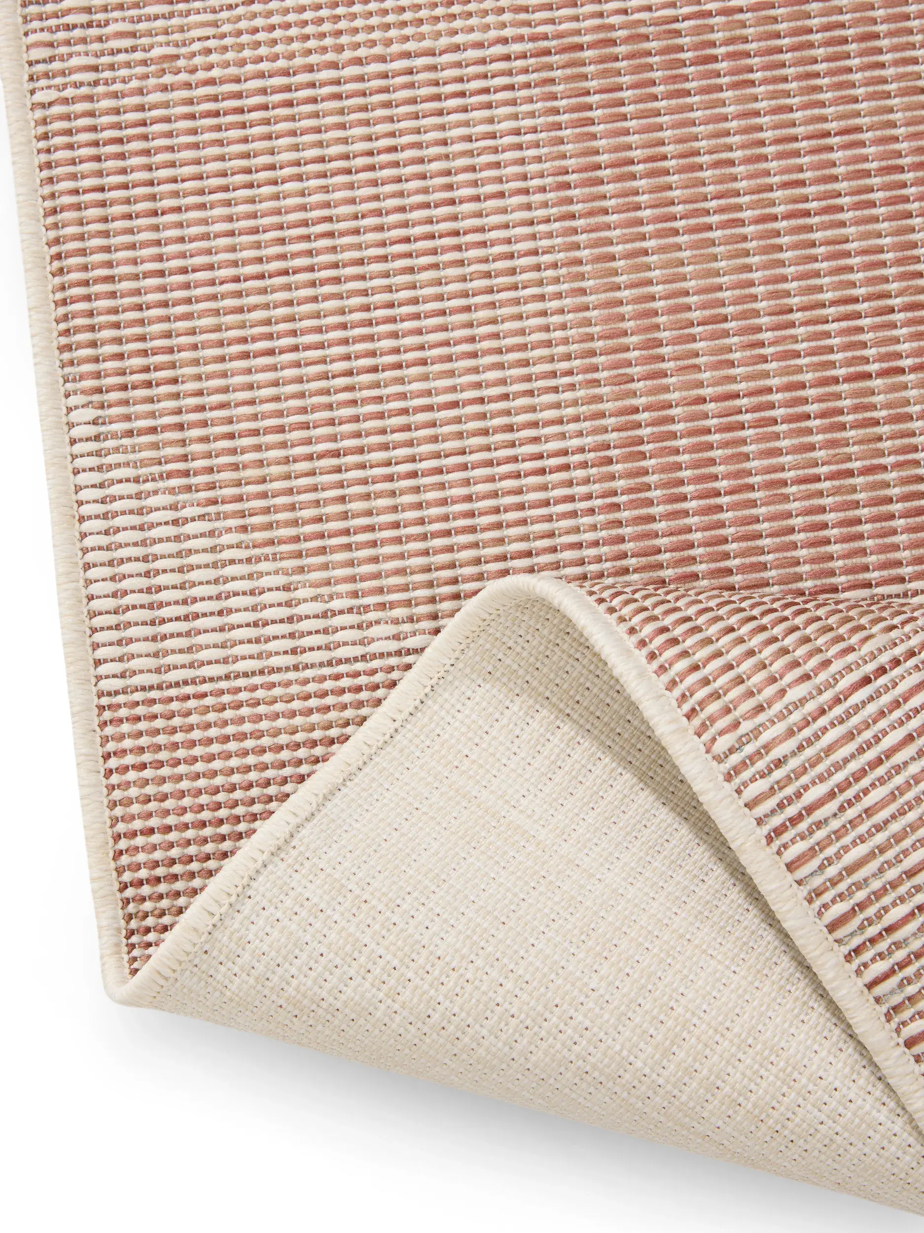 Teppich aus 100% Polypropylen in Braun mit 100% Polypropylen hohem Flor von benuta Nest