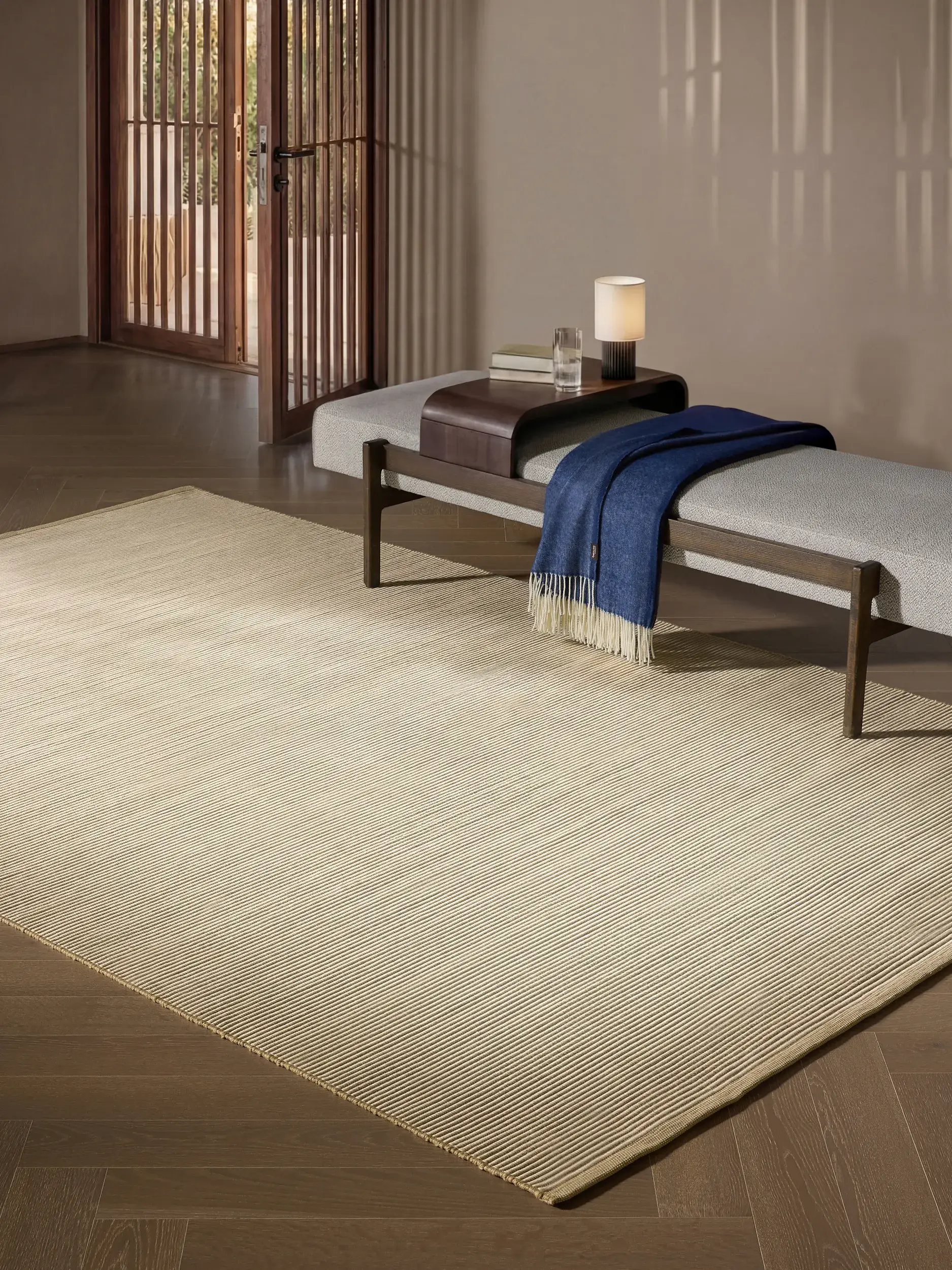 Tappeto Arvea di 100% Poliestere (PET riciclato) in  di benuta pure
