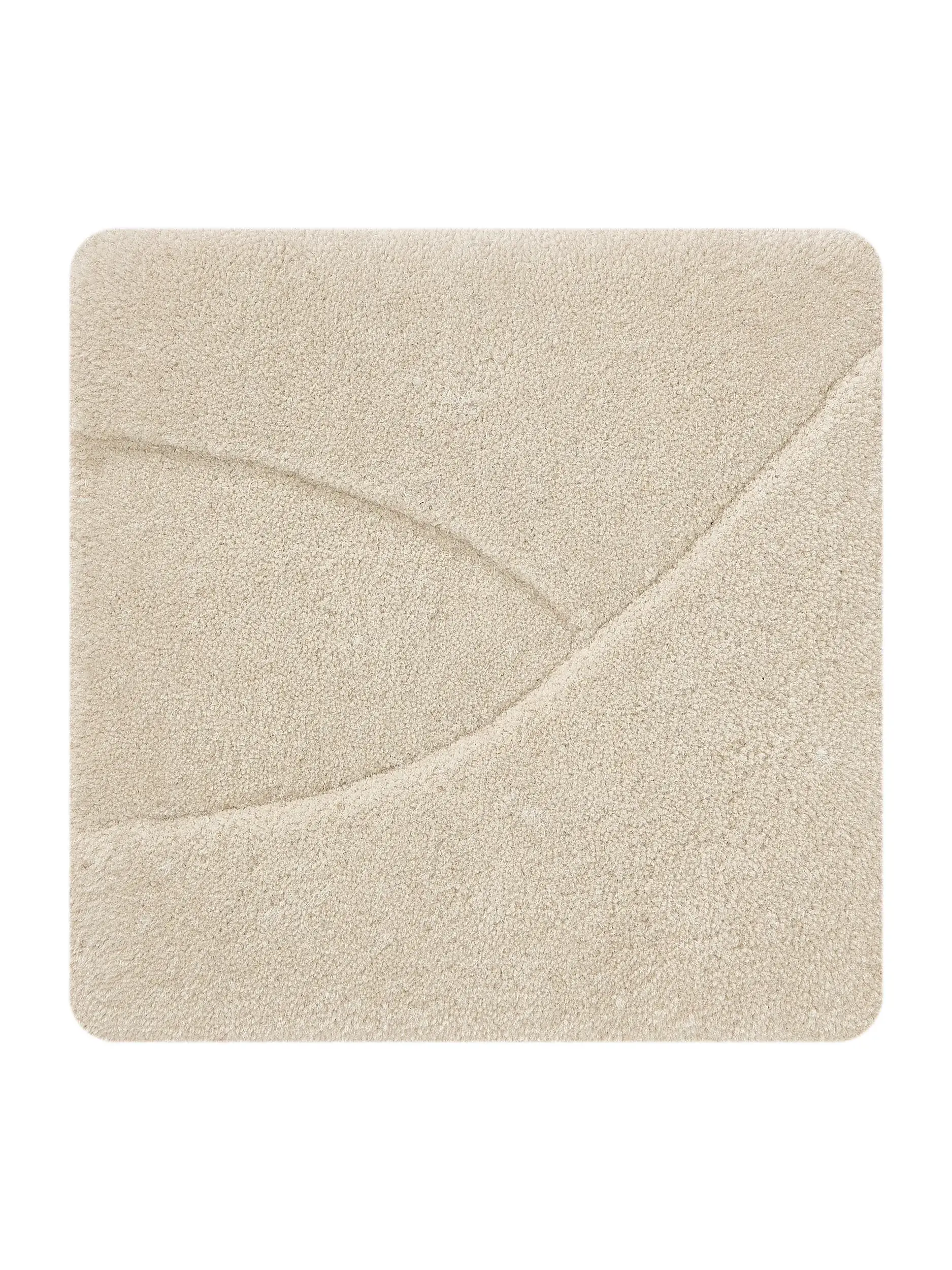 Rug Nio made of 100% Wool (from New Zealand) in Beige by benuta Finest