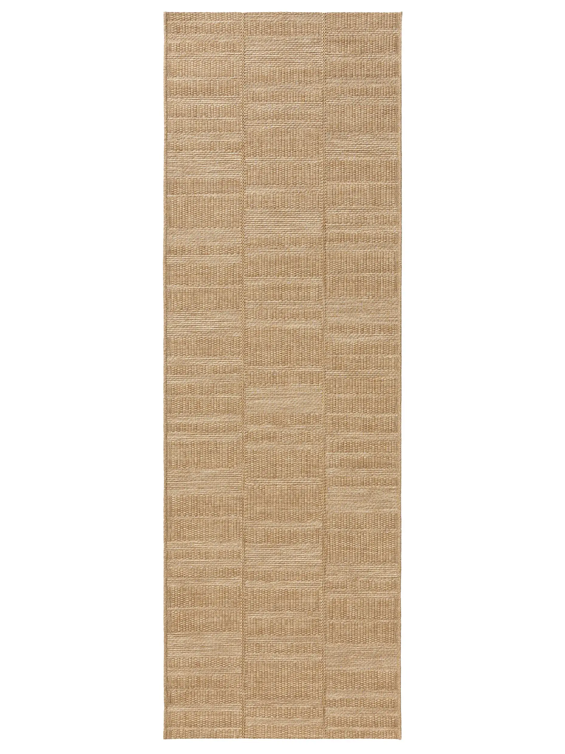 Rug made of 100% Polypropylen in Brown with a 100% Polypropylen high pile by benuta Nest