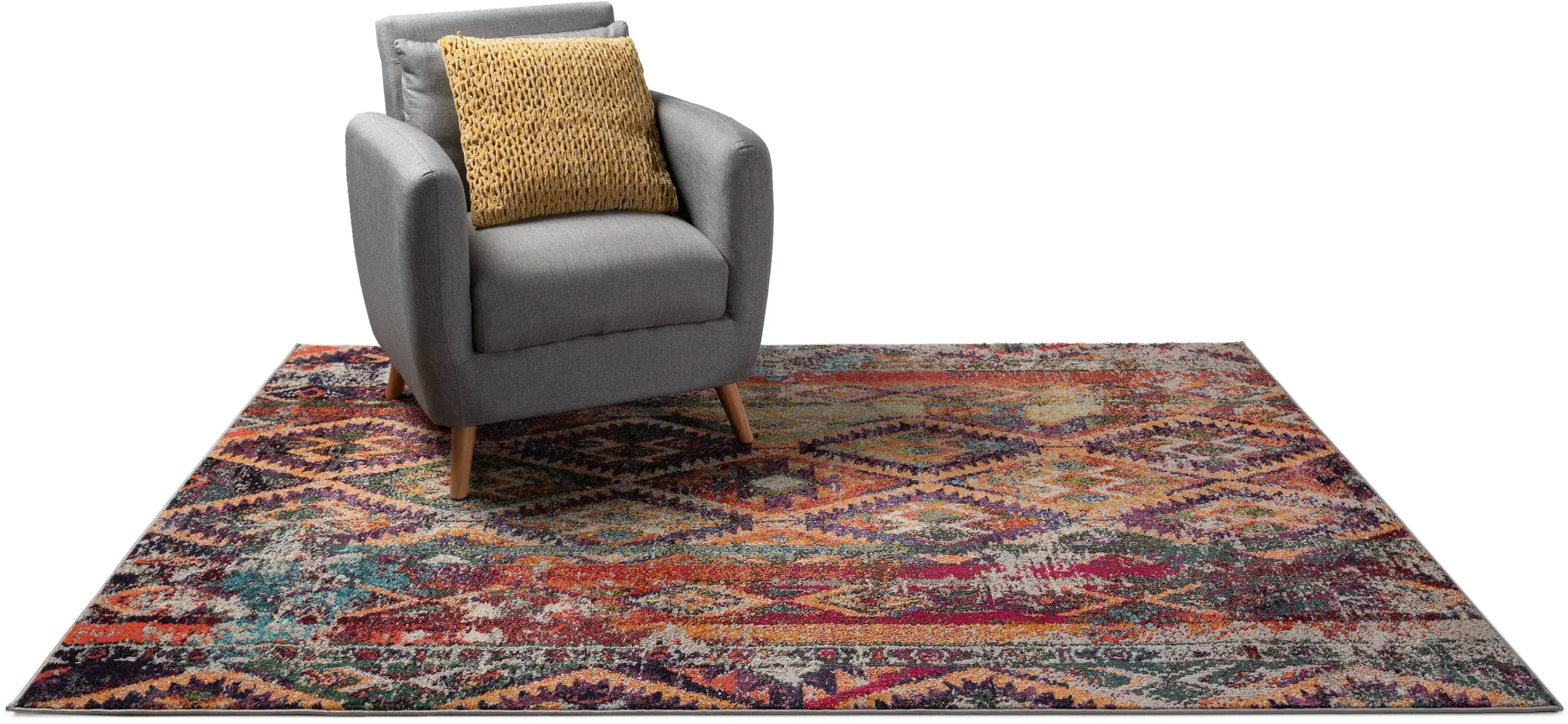 Teppich Casa Multicolor von 