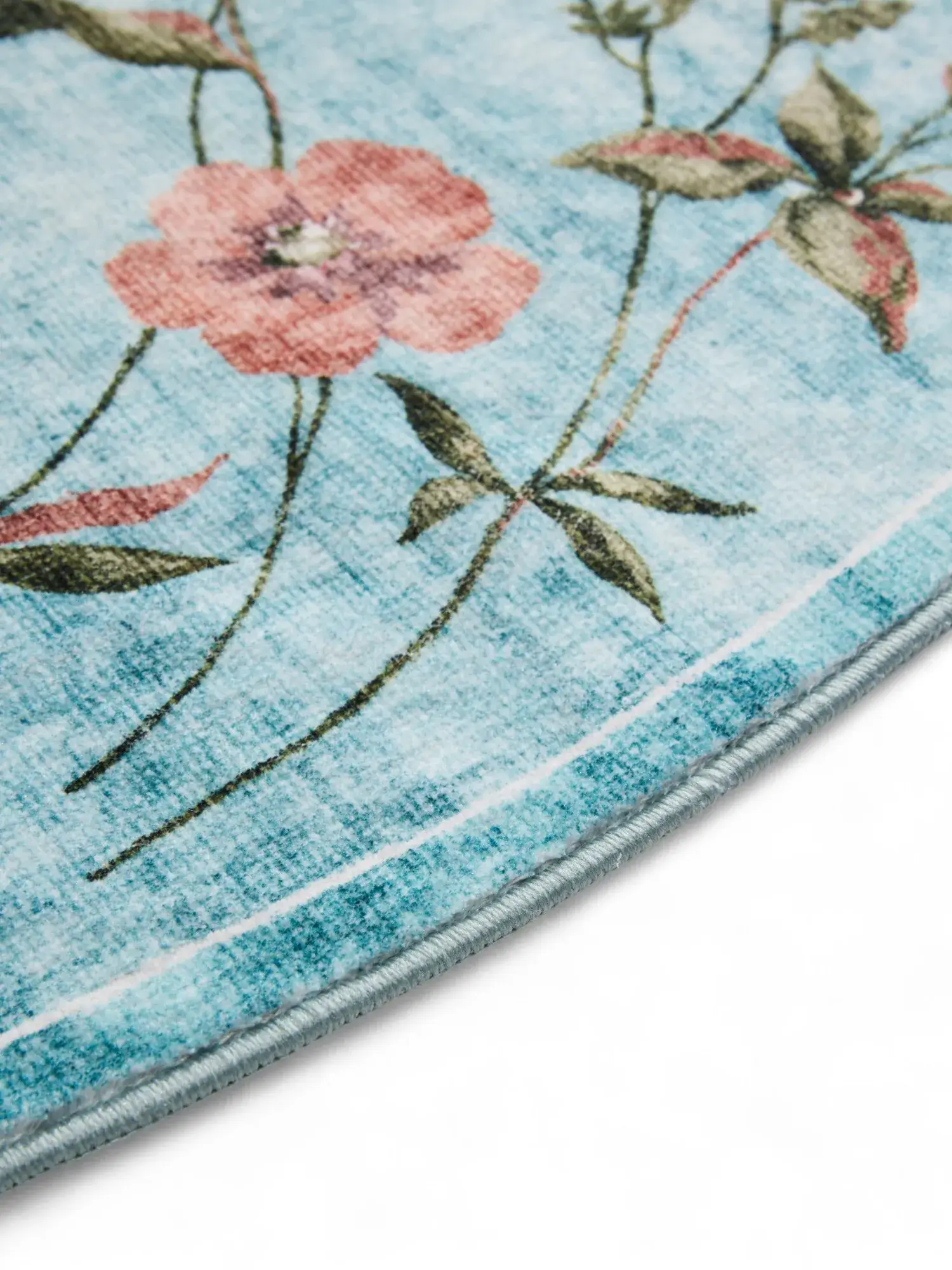 Rug made of 100% Polyester in Multicolour with a 100% Polyester high pile by benuta Nest