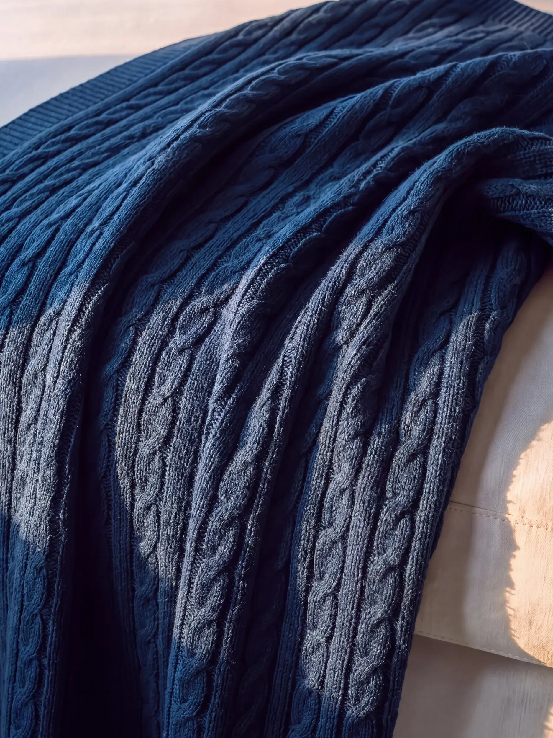 Coperta natalizia Classic Blu di benuta