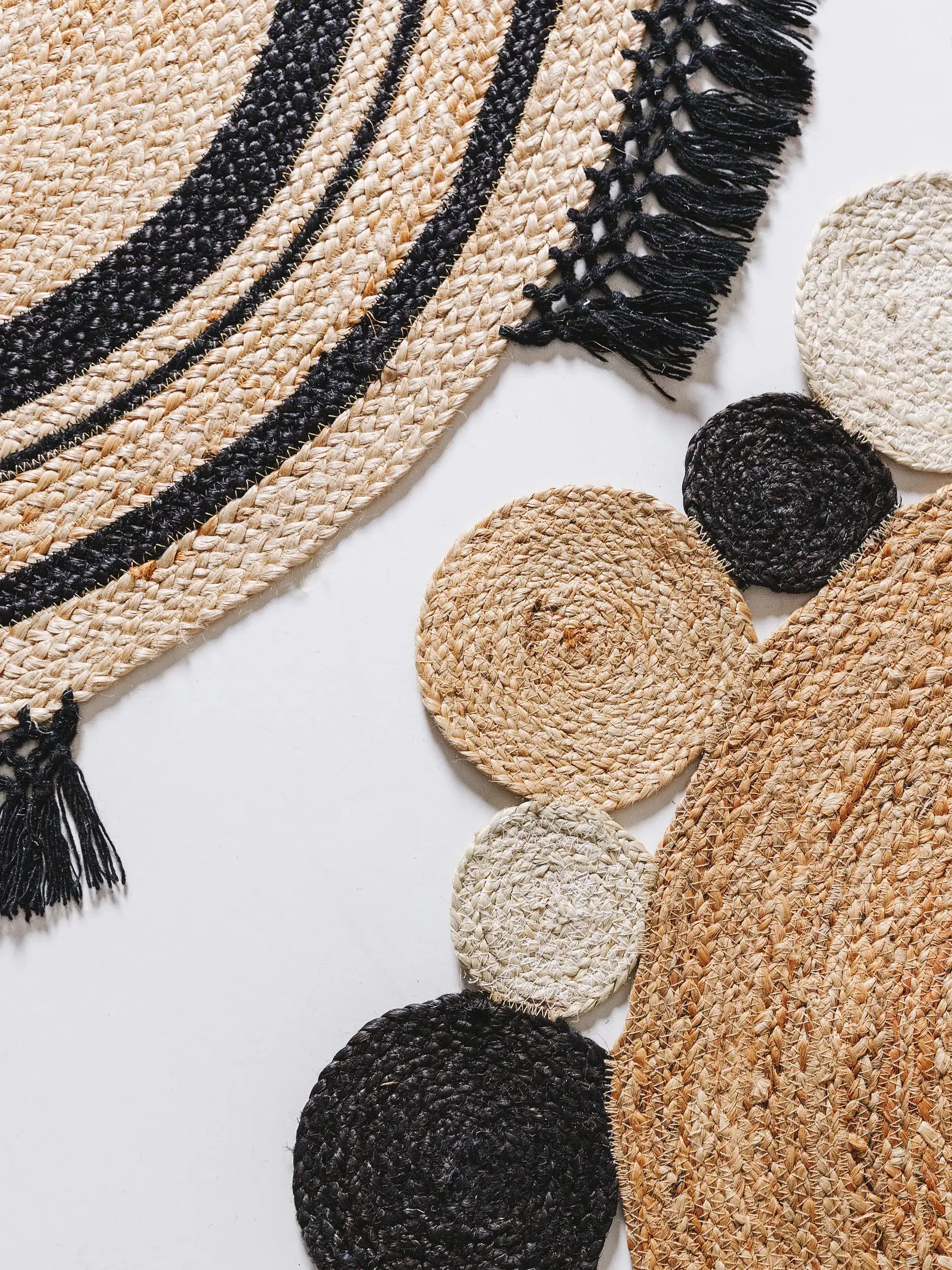 Teppich Jutta aus 100% Jute in Braun von benuta Pure