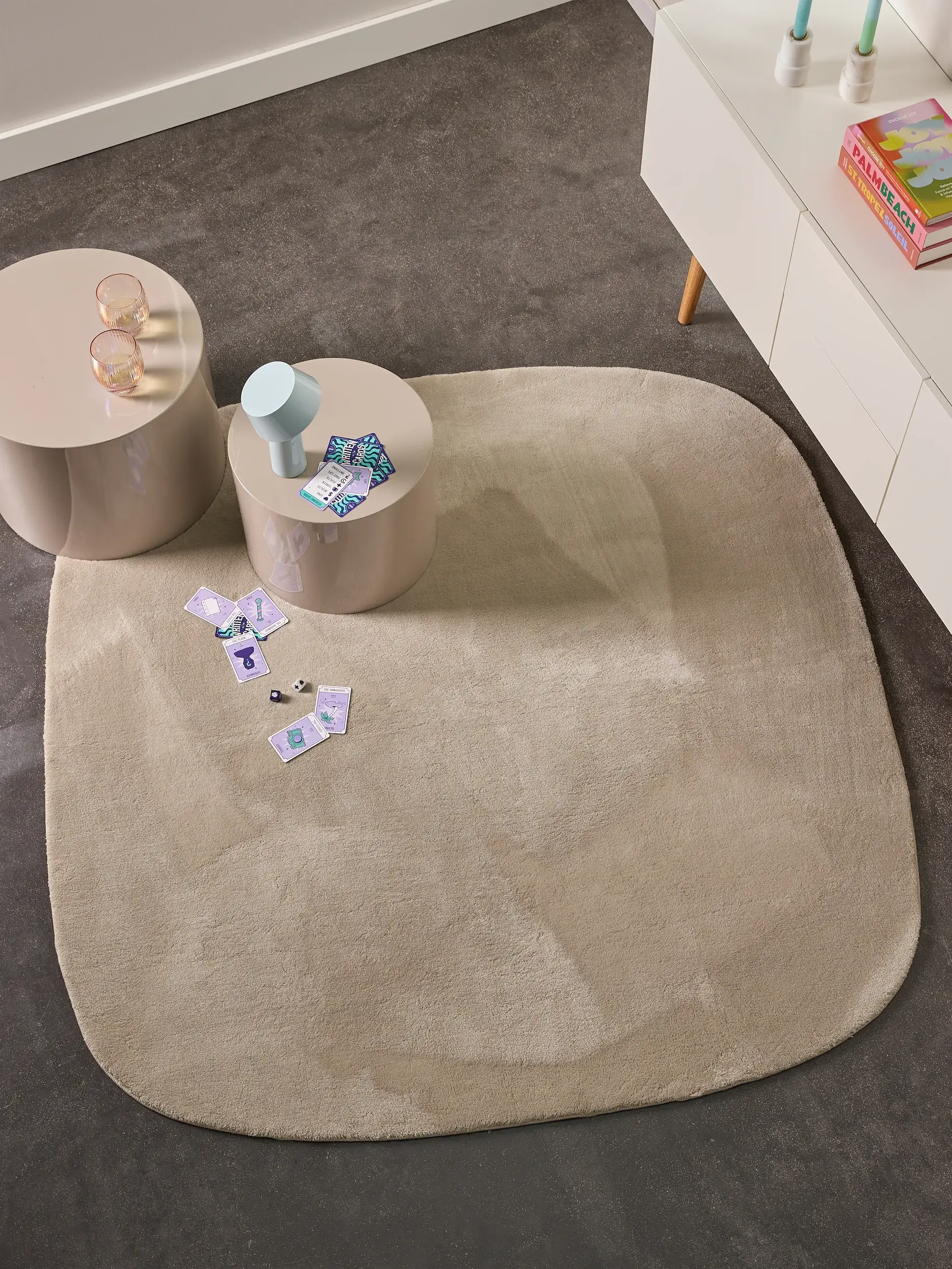 Koberec Yumi z 100% Polyester (recyklovaný PET) v  od benuta POP