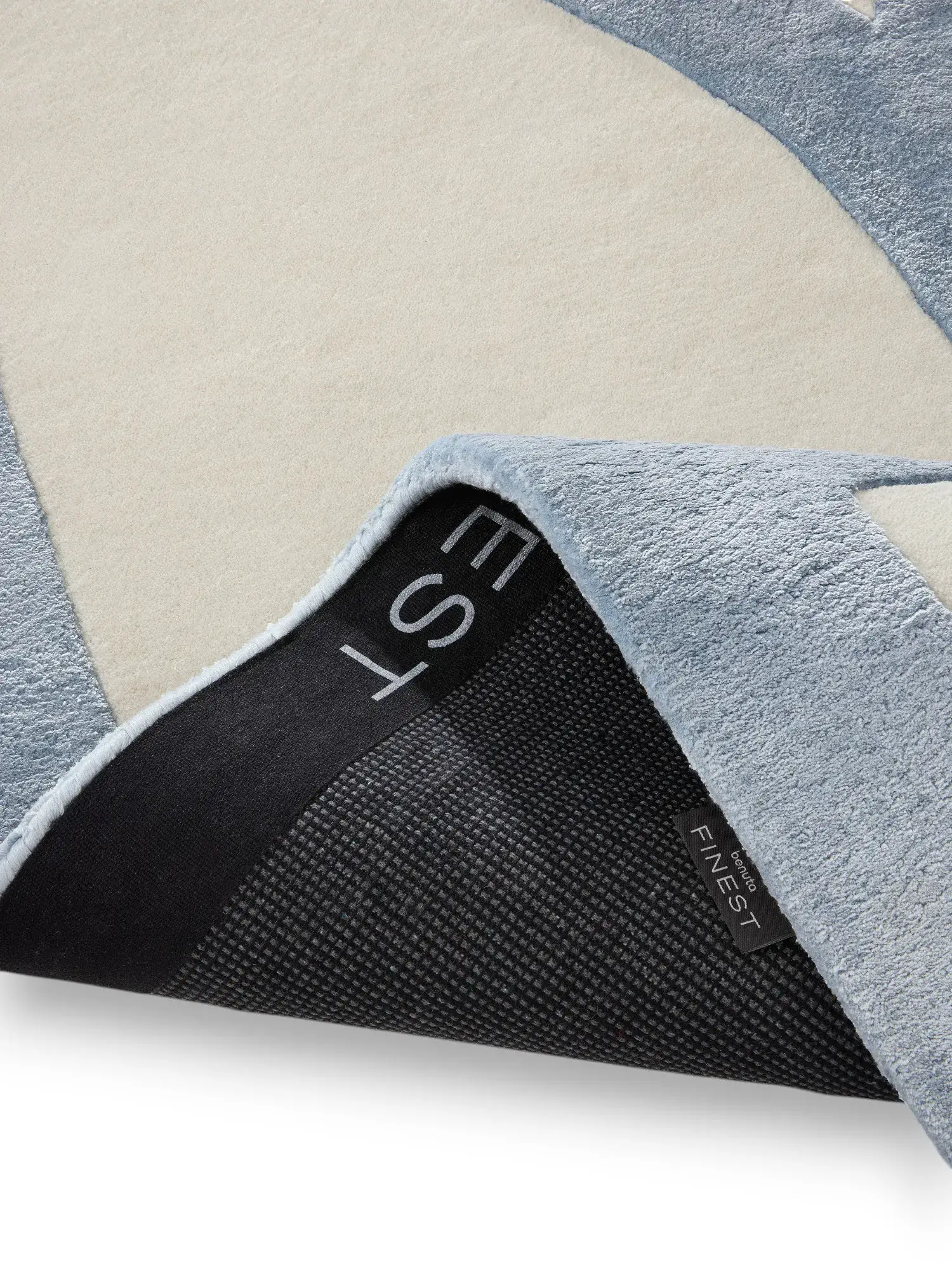 Tæppe Maxim af 65% Uld, 35% Lyocell (Tencel™) i Beige fra benuta Finest
