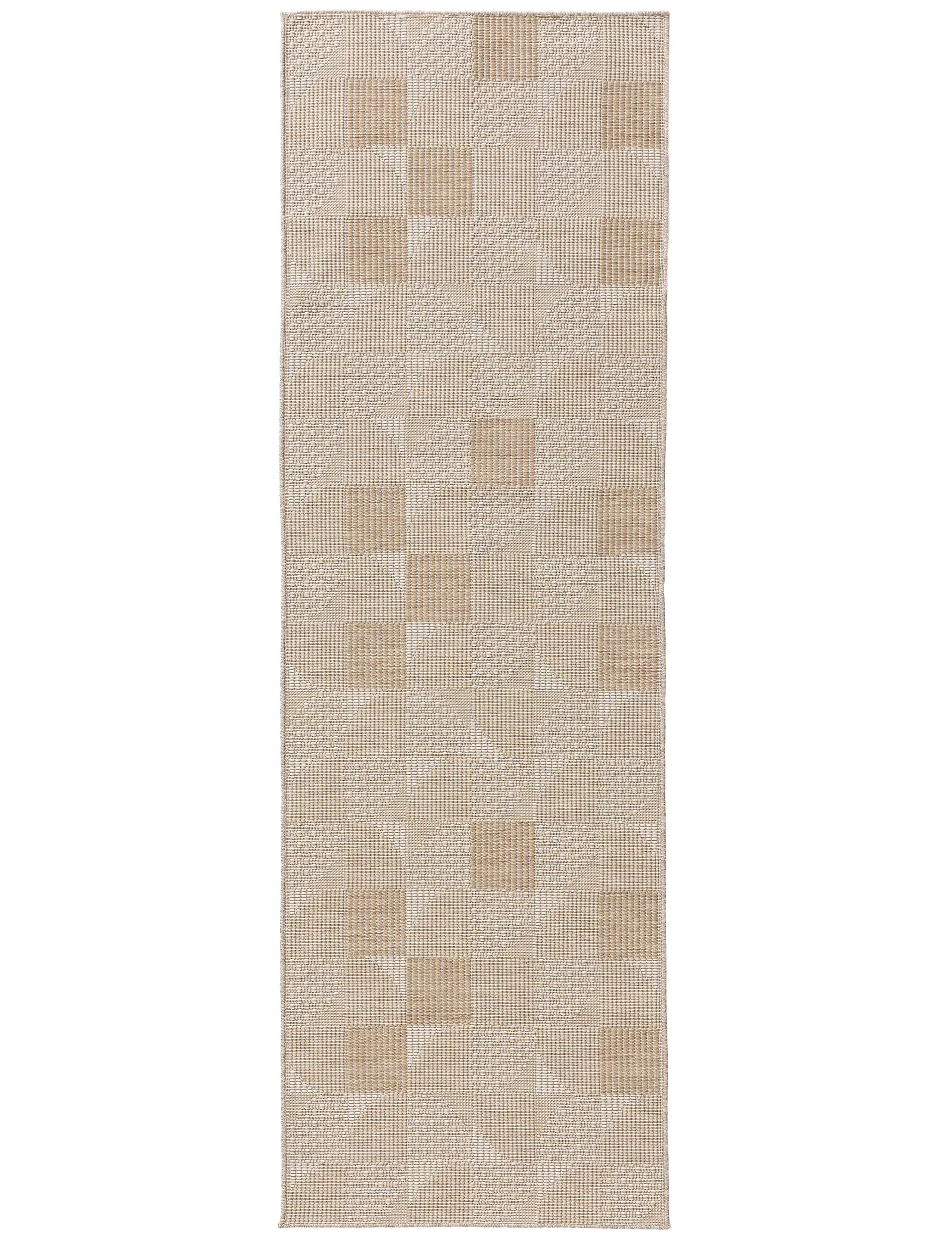 Rug made of 100% Polypropylen in White with a 100% Polypropylen high pile by benuta Nest