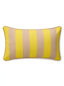 Indendørs- og udendørspude Reed Gul