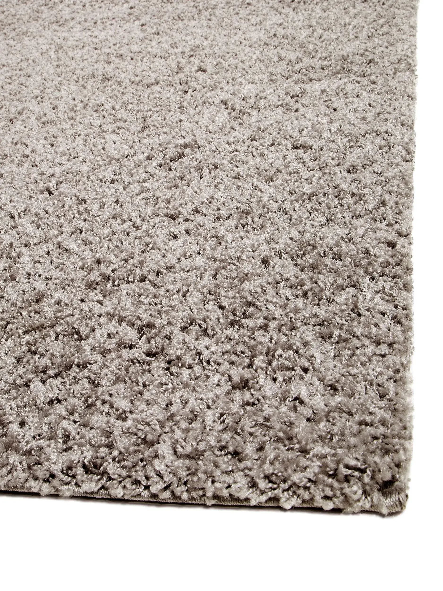 Rug made of 100% Polypropylen in Grau with a 100% Polypropylen high pile by benuta