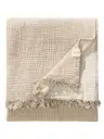 Baumwolldecke Lilo Cream/Beige