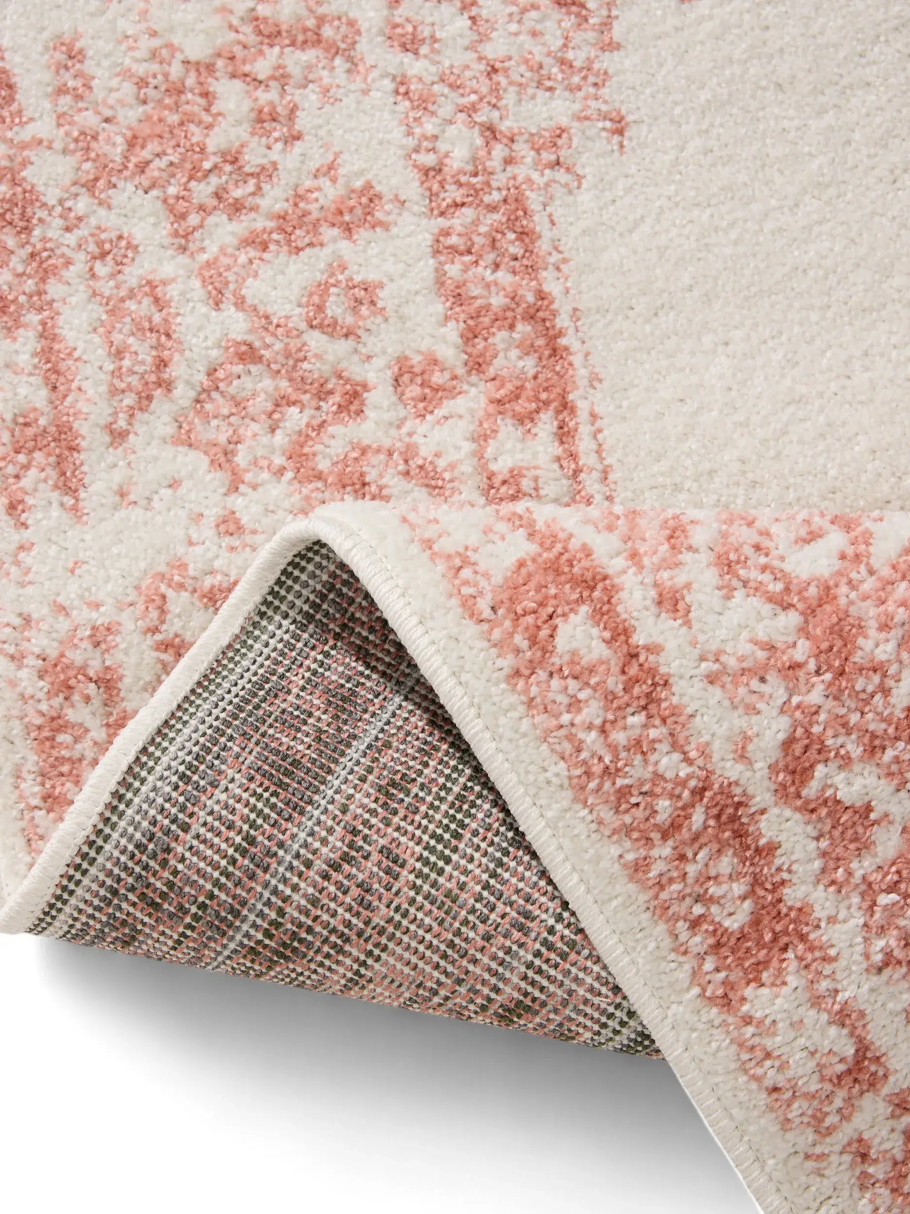 Rug made of 100% Polypropylen in Beige with a 100% Polypropylen high pile by benuta Basic