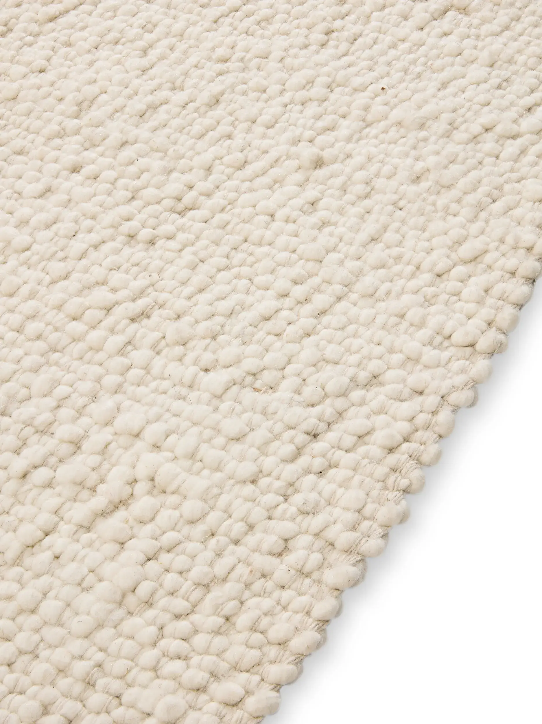 Dywan Patch z 70% Wełna, 15% Juta, 15% Bawełna w kolorze beżowy od benuta pure