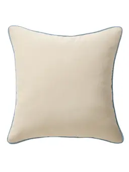 Pude Ines Lysegrå/Blå