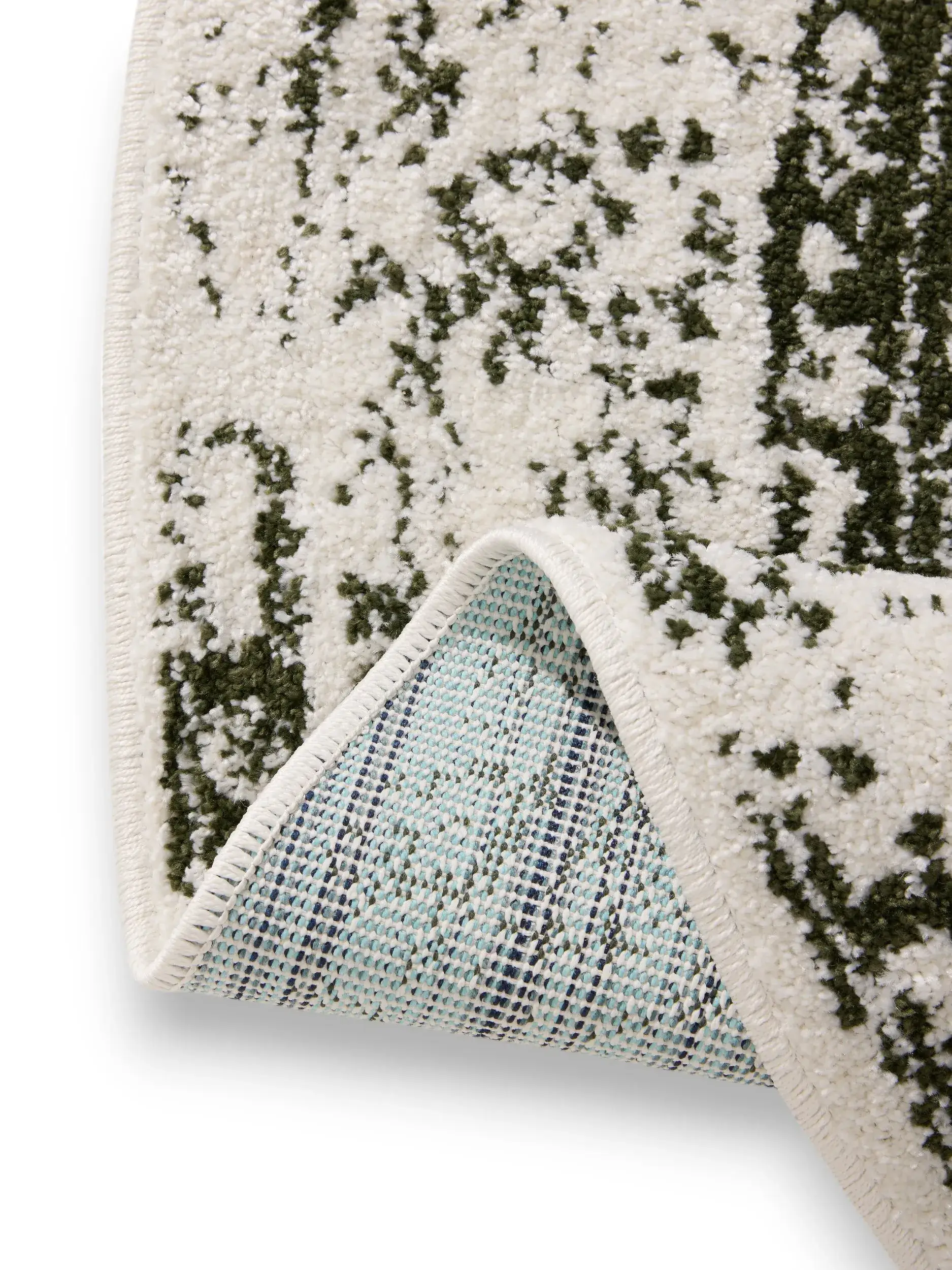 Rug made of 100% Polypropylen in Beige with a 100% Polypropylen high pile by benuta Basic