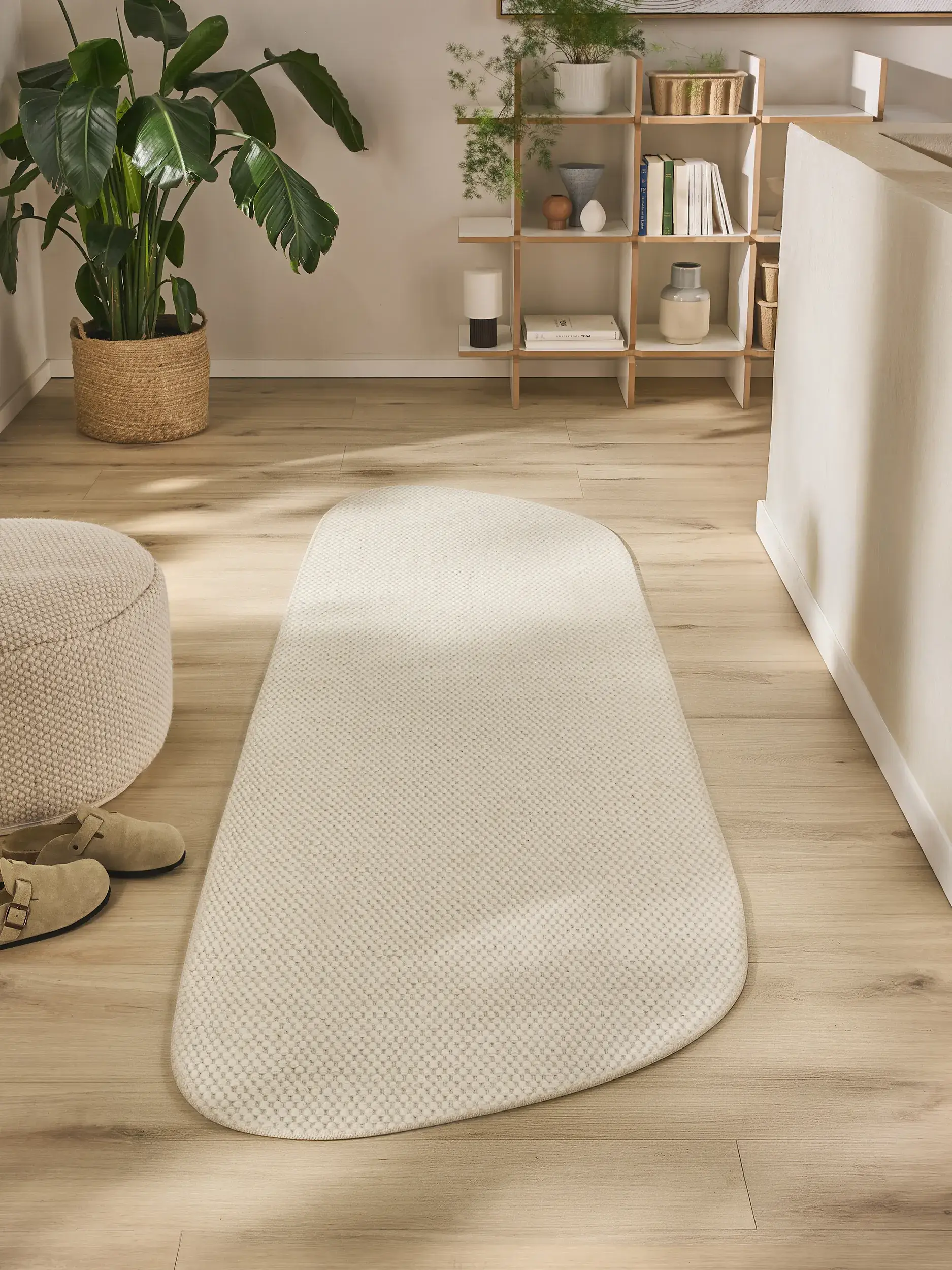 Teppich Rocco aus 80% Wolle, 20% Baumwolle in  von benuta Pure