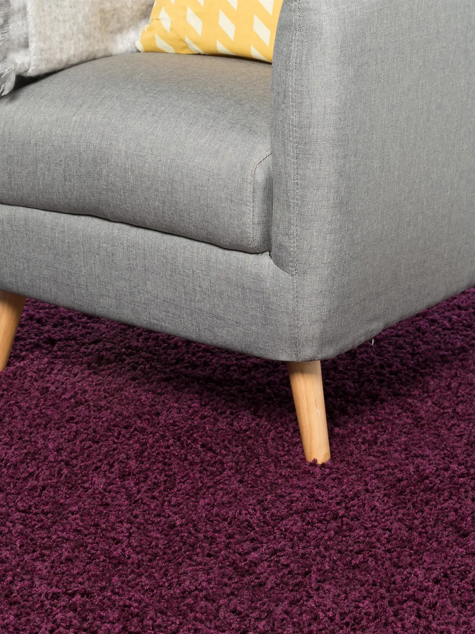 Tapis Swirls en 100% Polypropylène en Mauve de benuta