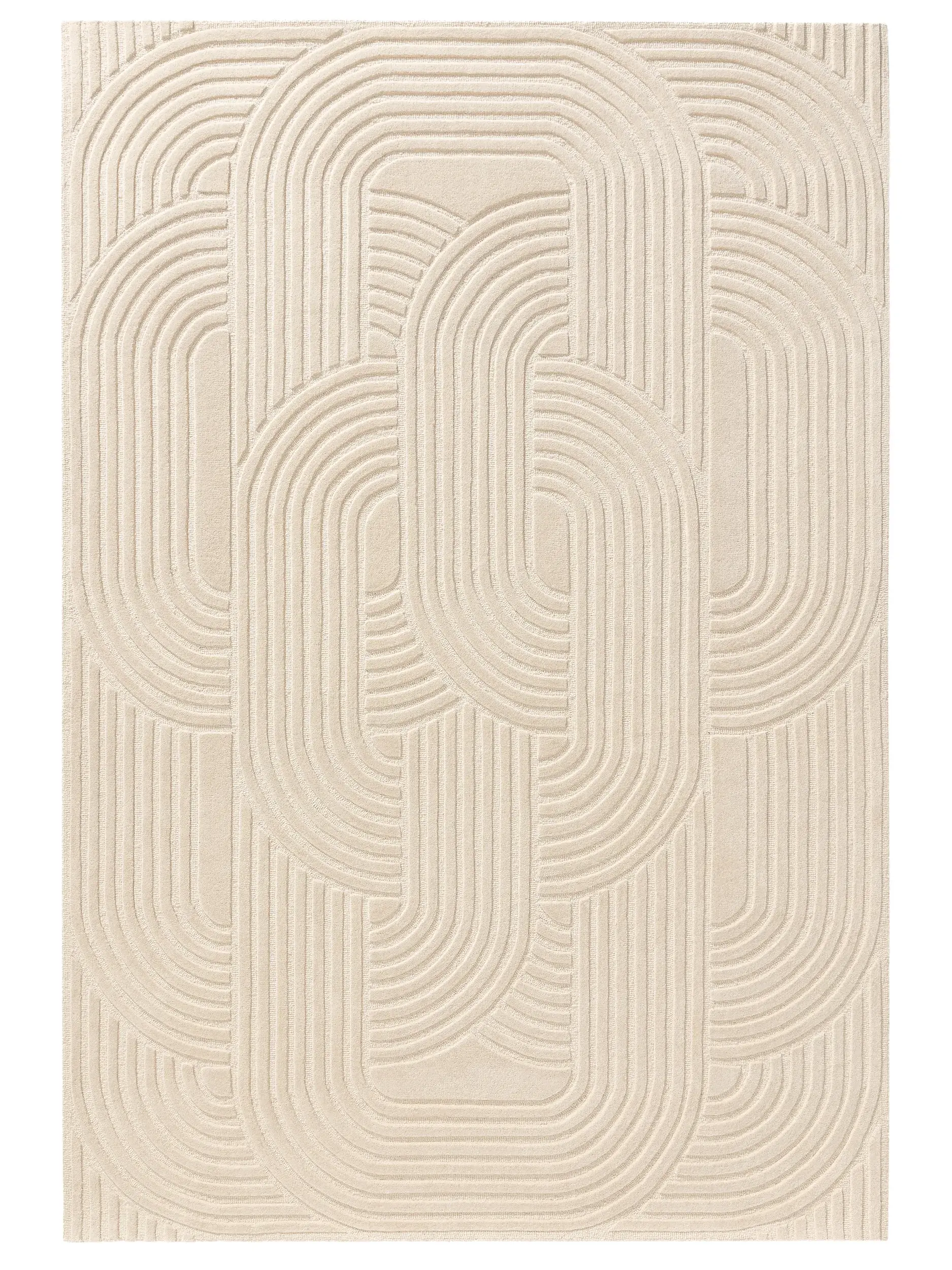 Wollteppich Nuria Cream von 