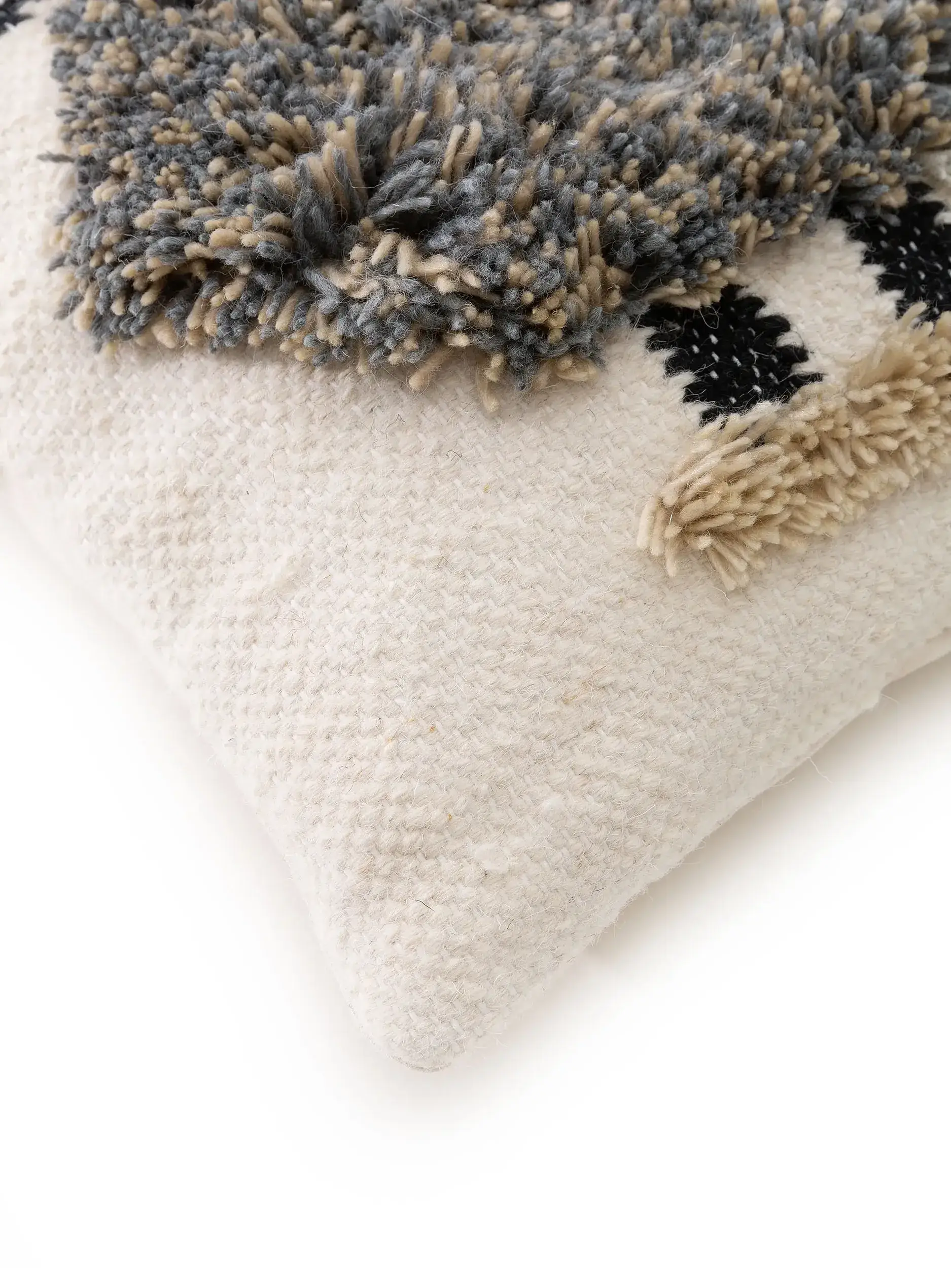 Örngott Shawn Grå med Barnmotiv-design i 80% Wool, 20% Polyester från Lytte