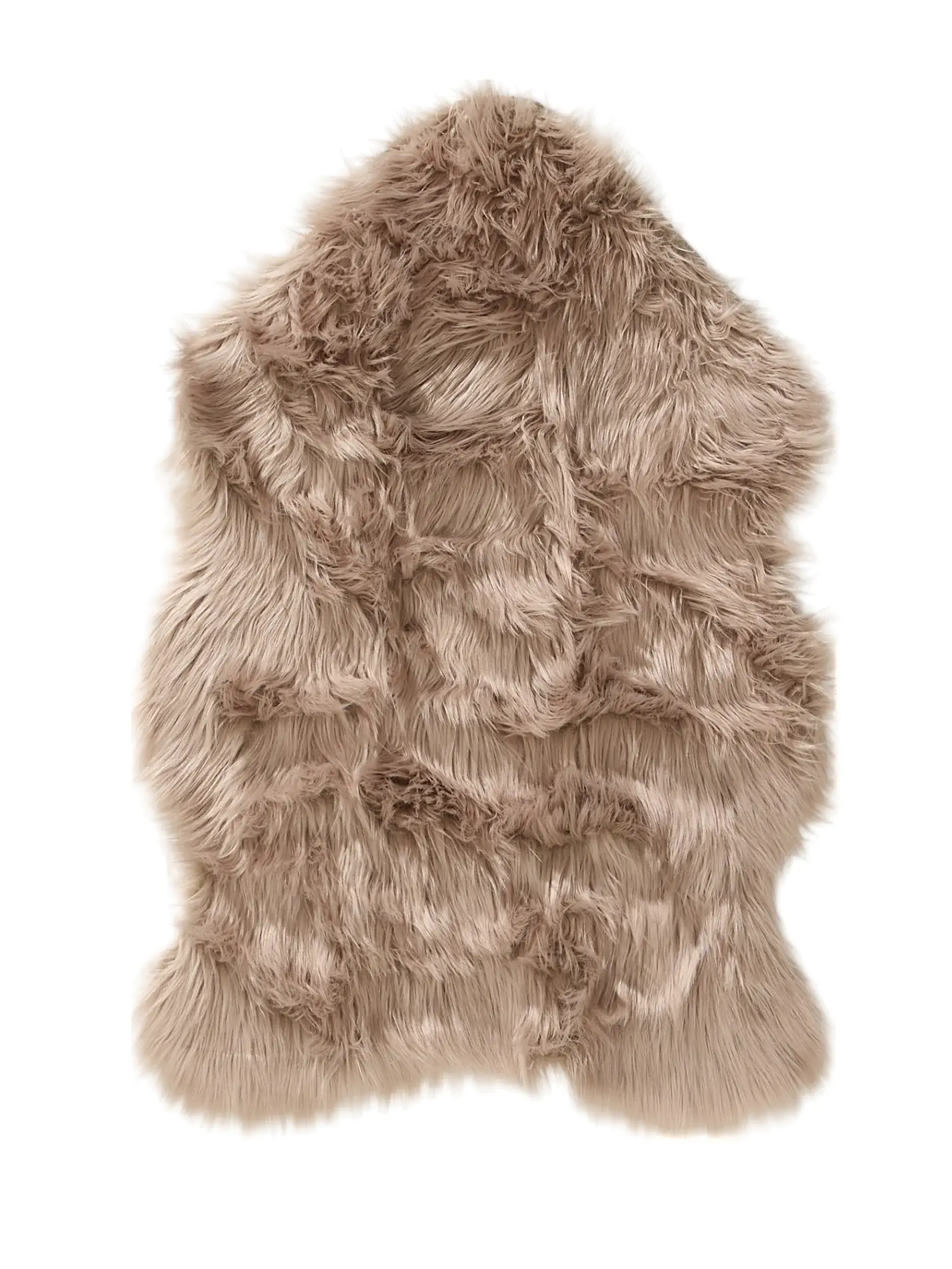 Hoogpolig Vloerkleed Wasbaar Nanuk Beige van 