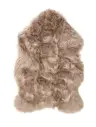 Tappeto a pelo lungo lavabile Nanuk Beige