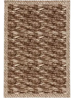 In- & Outdoor Vloerkleed Kenya Créme/Beige