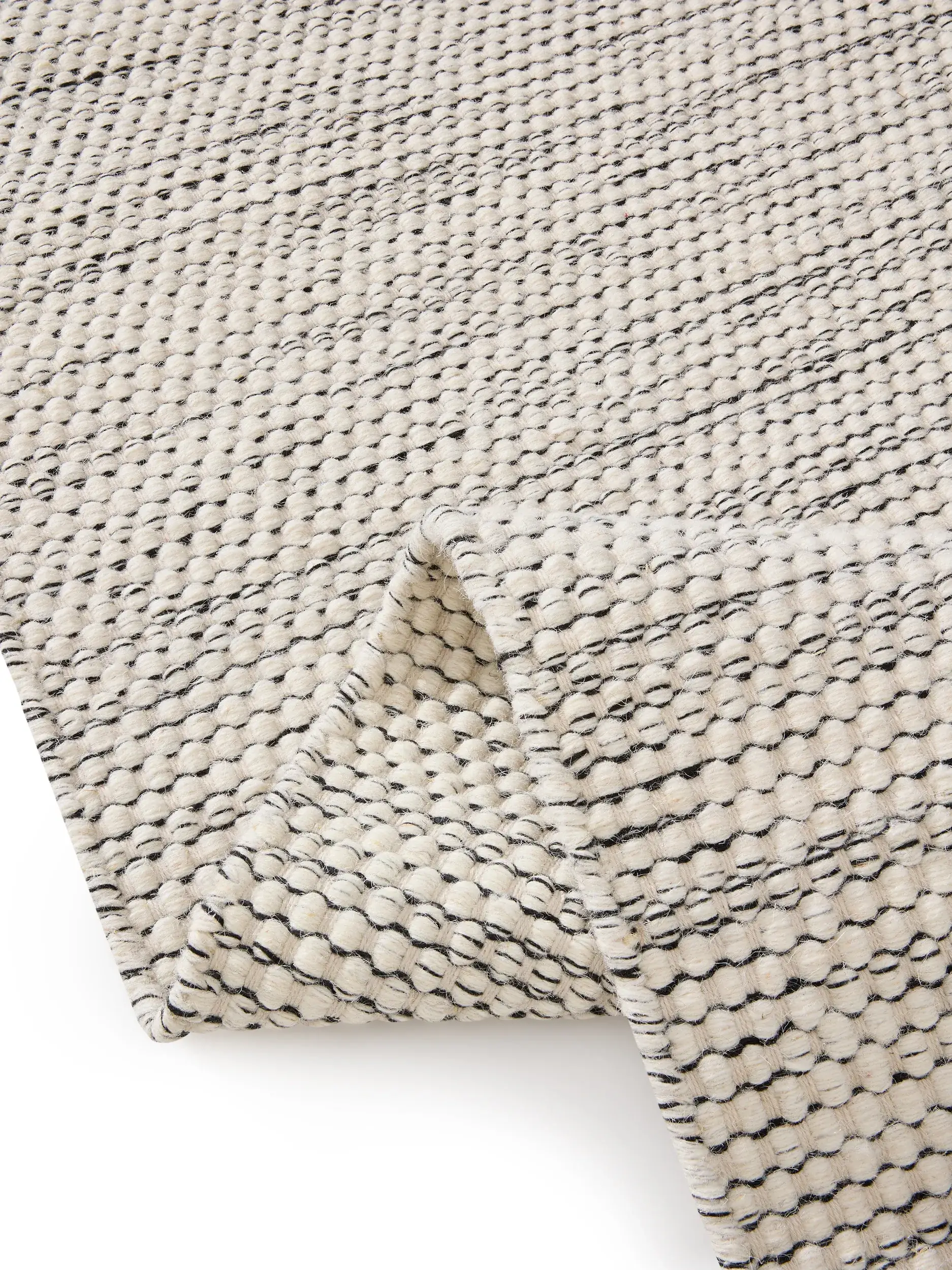 Teppich Rocco aus 80% Wolle, 20% Baumwolle in  von benuta Pure