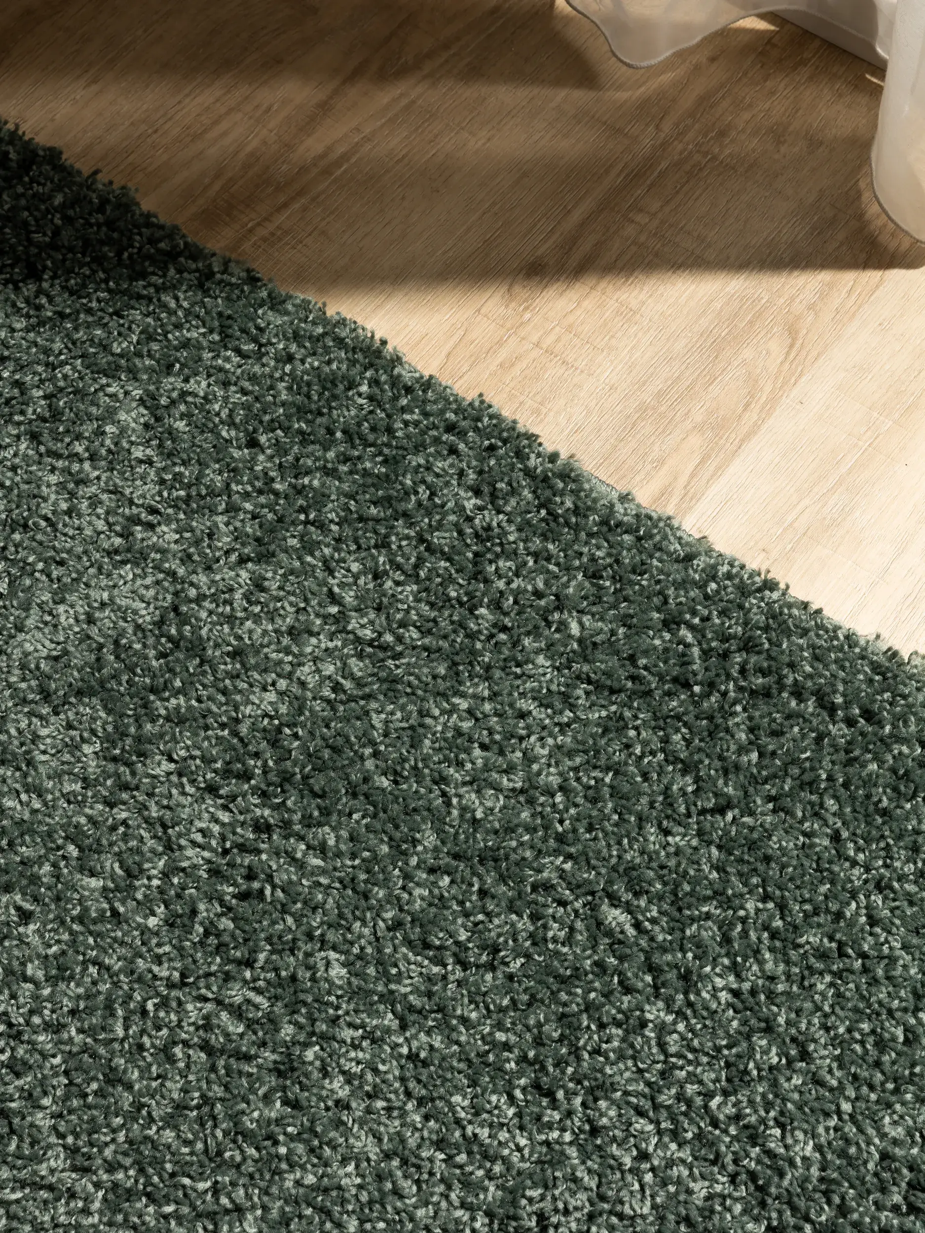 Tapete de 100% Polypropylen em Schwarz com pelo de 100% Polypropylen de altura da benuta Basic
