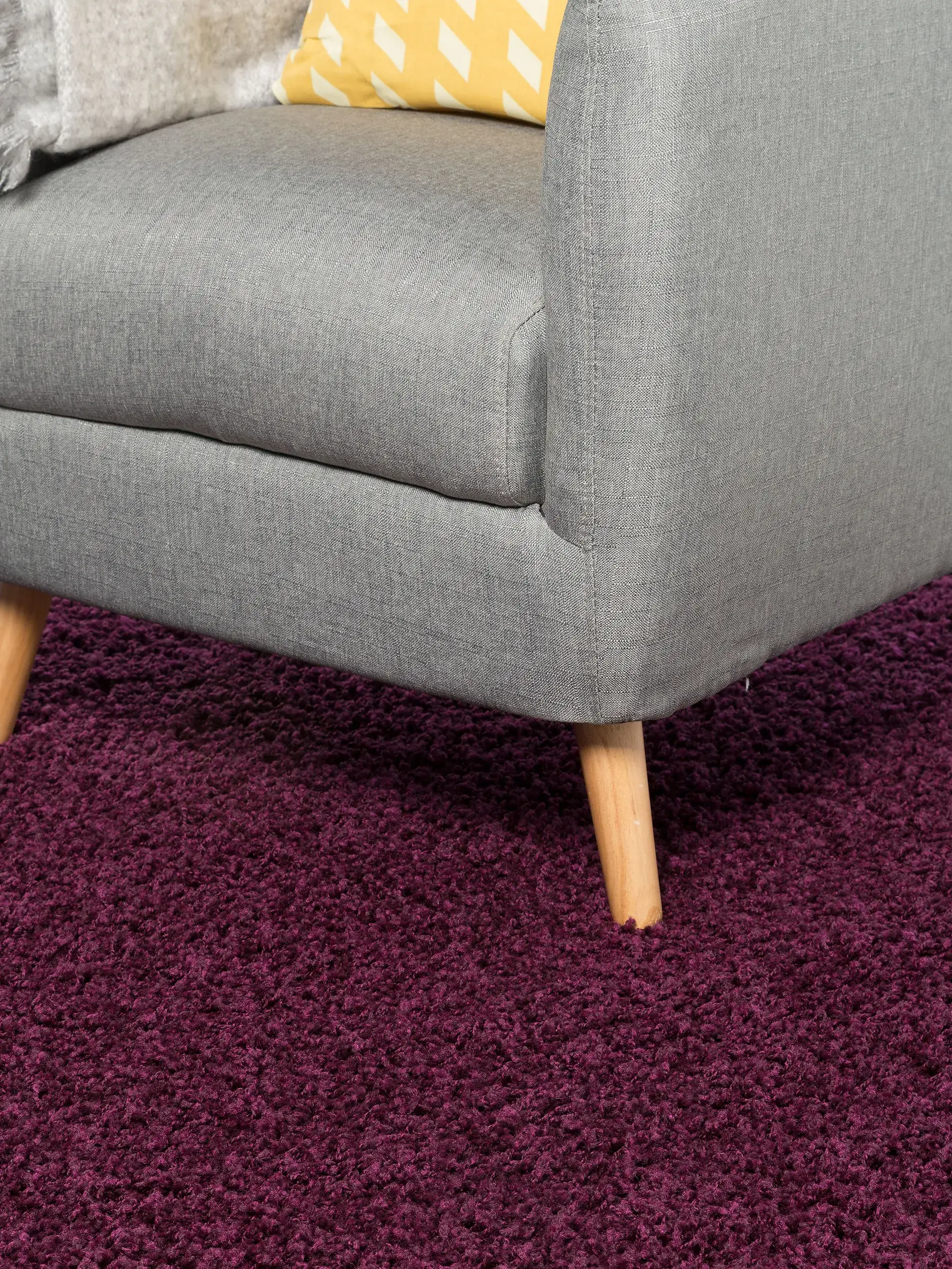 Tapis Swirls en 100% Polypropylène en Mauve de benuta