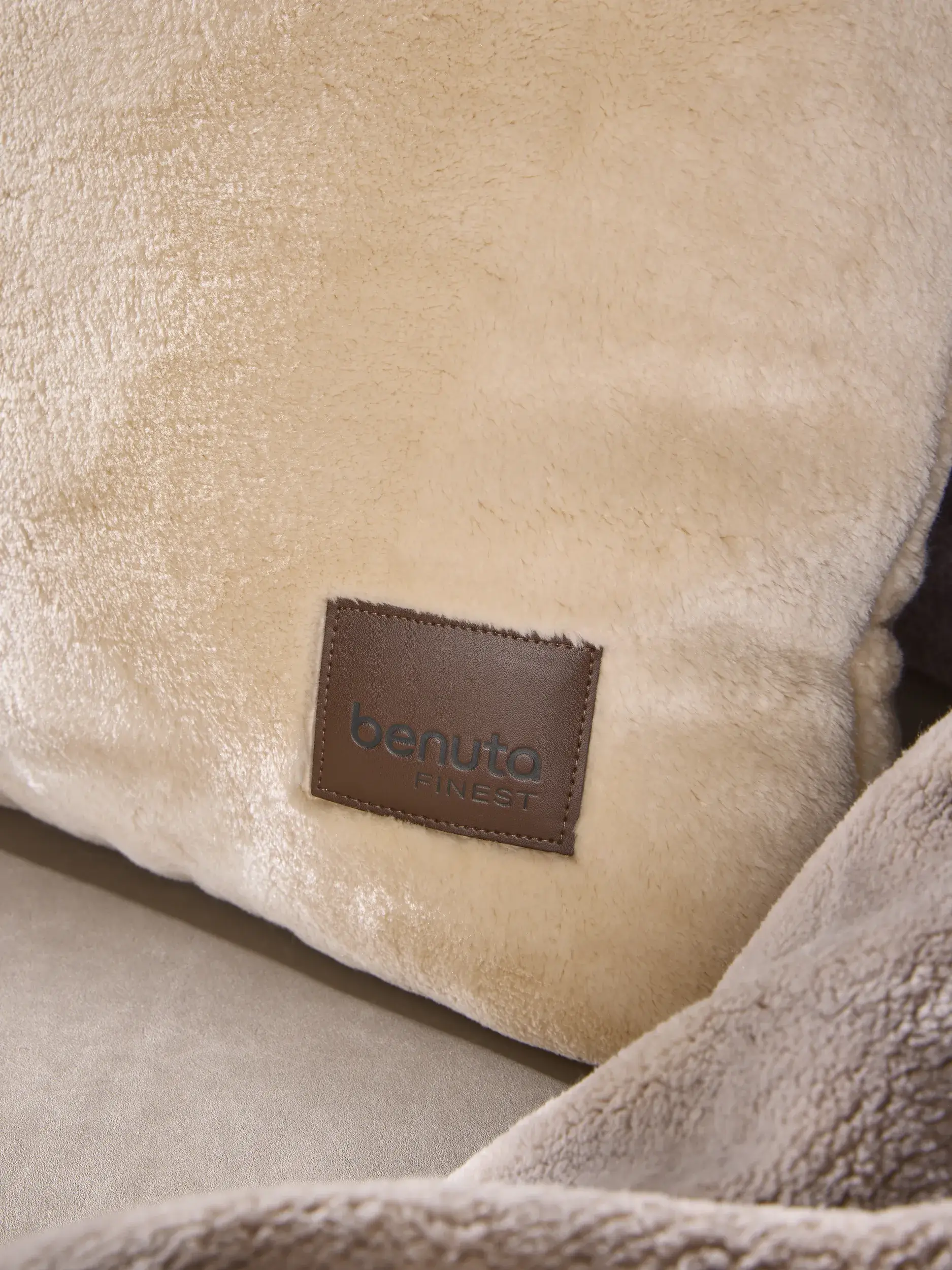 Coussin Lux Crème de benuta