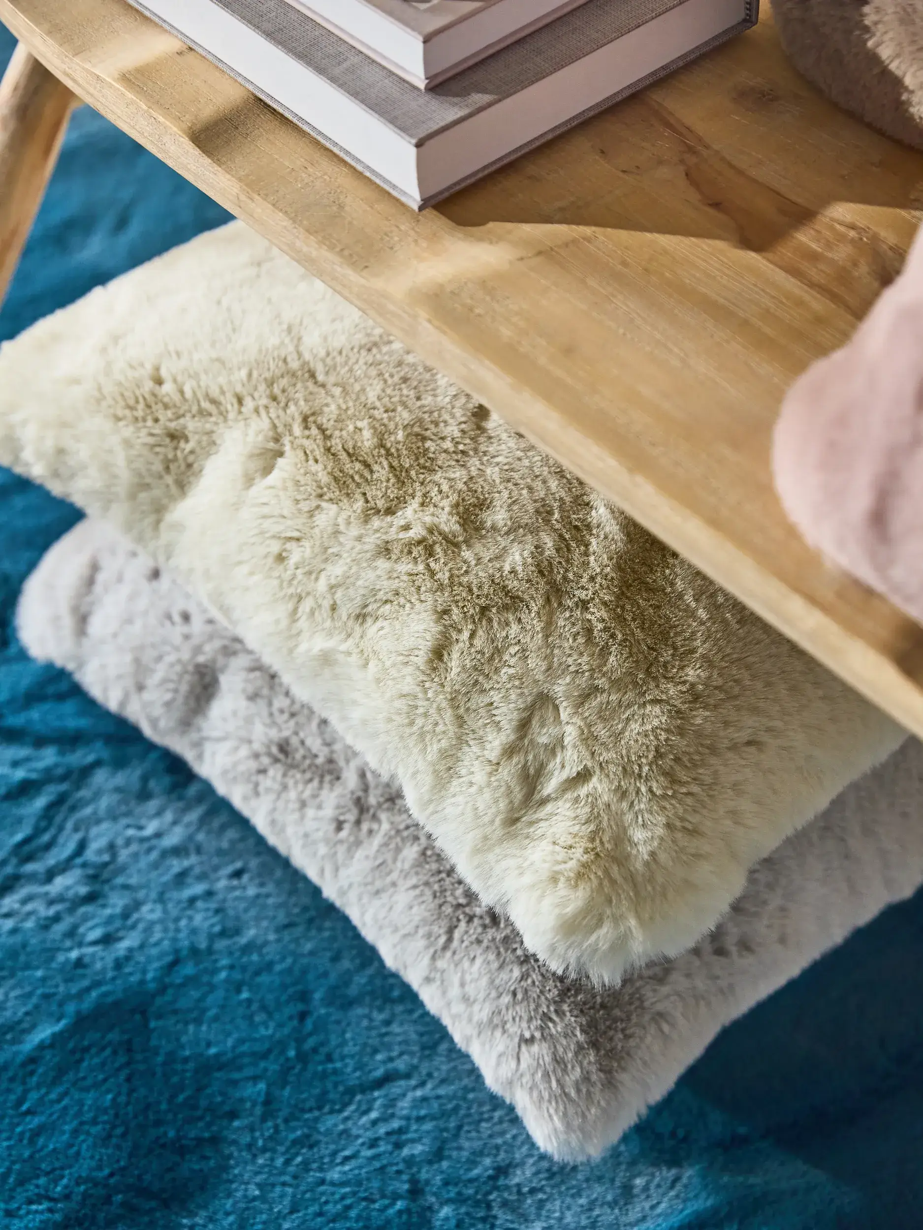 Kissenbezug Dave Grau im Design Einfarbig aus 100% Polyester von benuta Nest