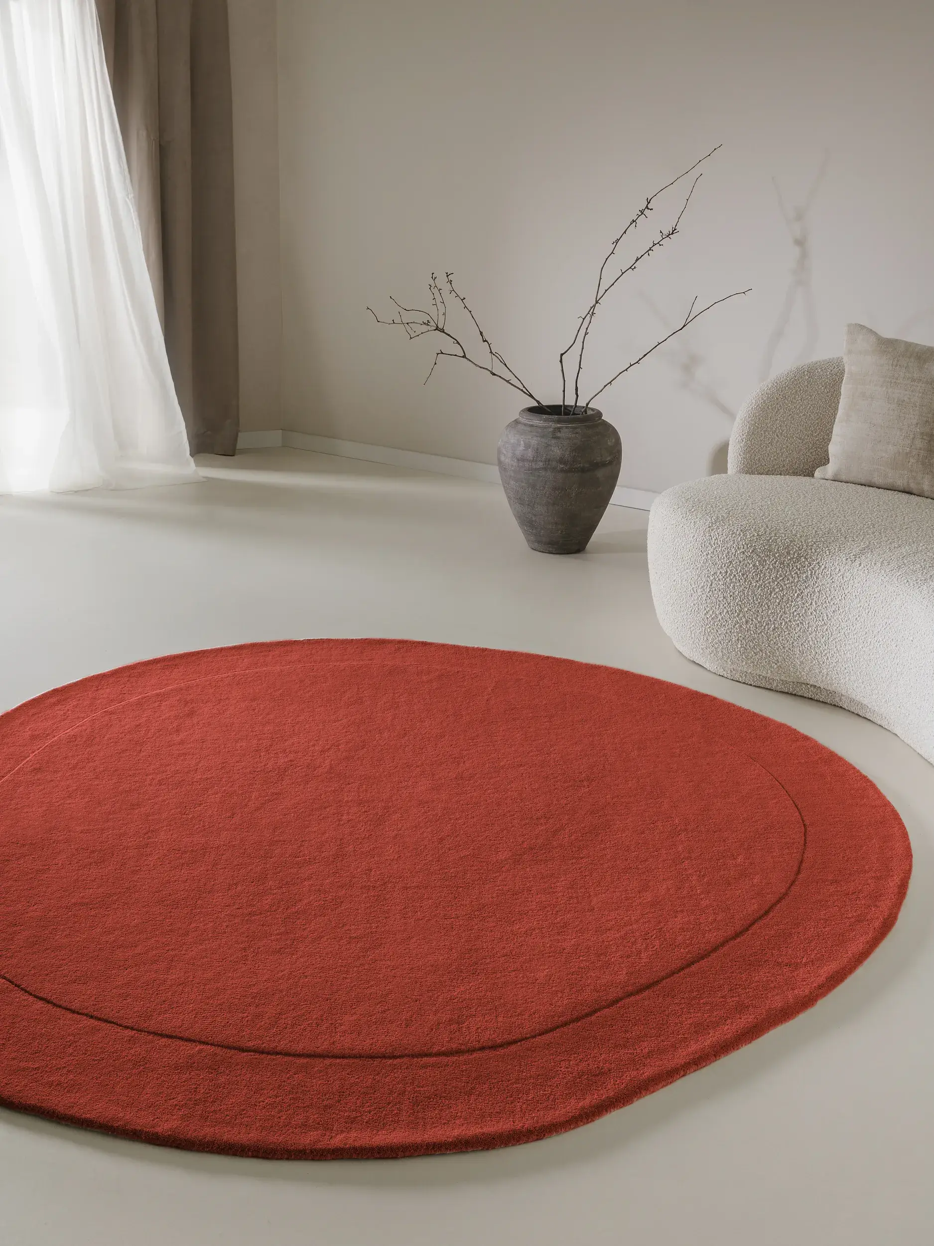 Teppich Shape aus 100% Wolle in  von benuta Pure