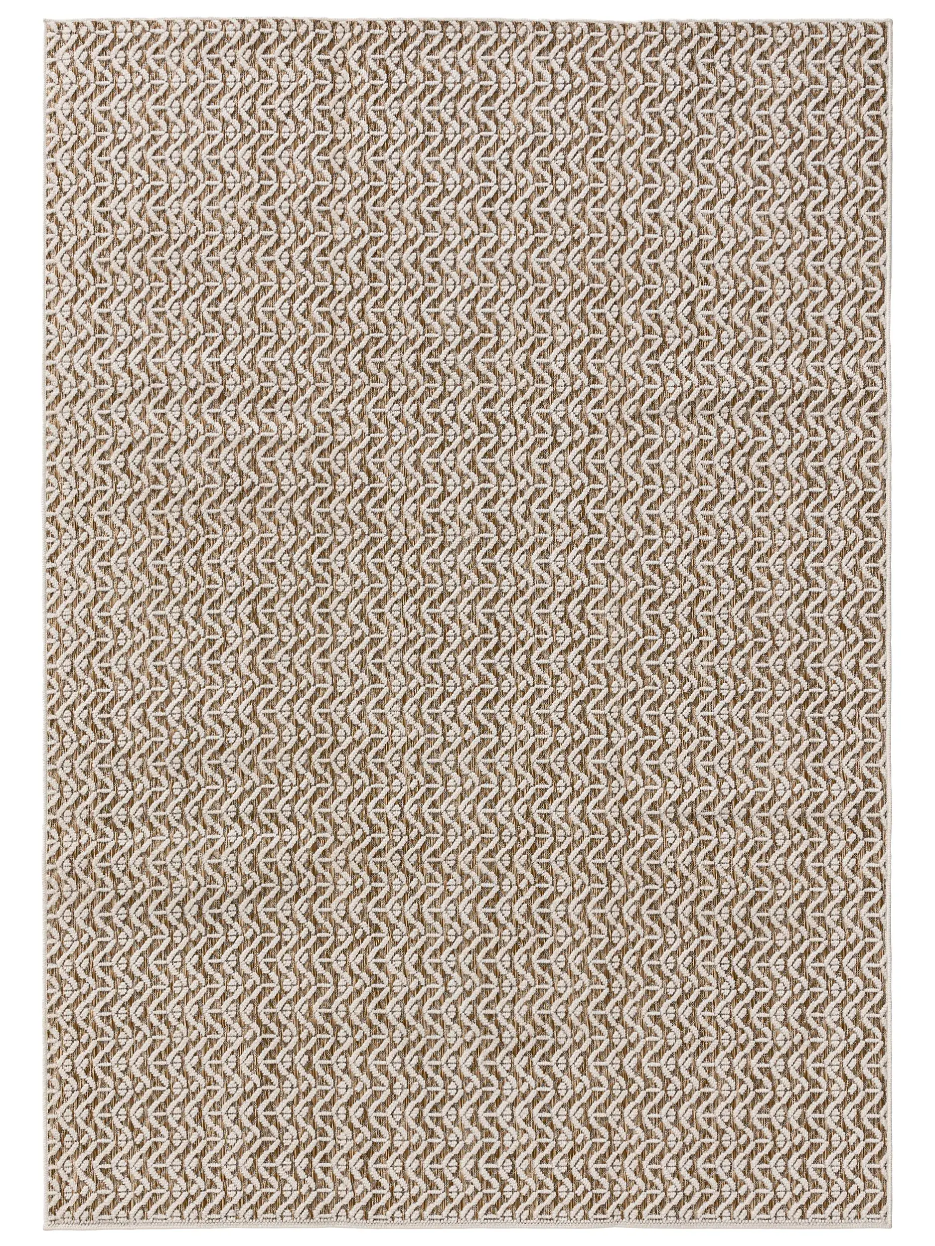 Matto 100% Polypropylena värissä Weiß 100% Polypropylen korkealla nukalla merkiltä benuta Basic