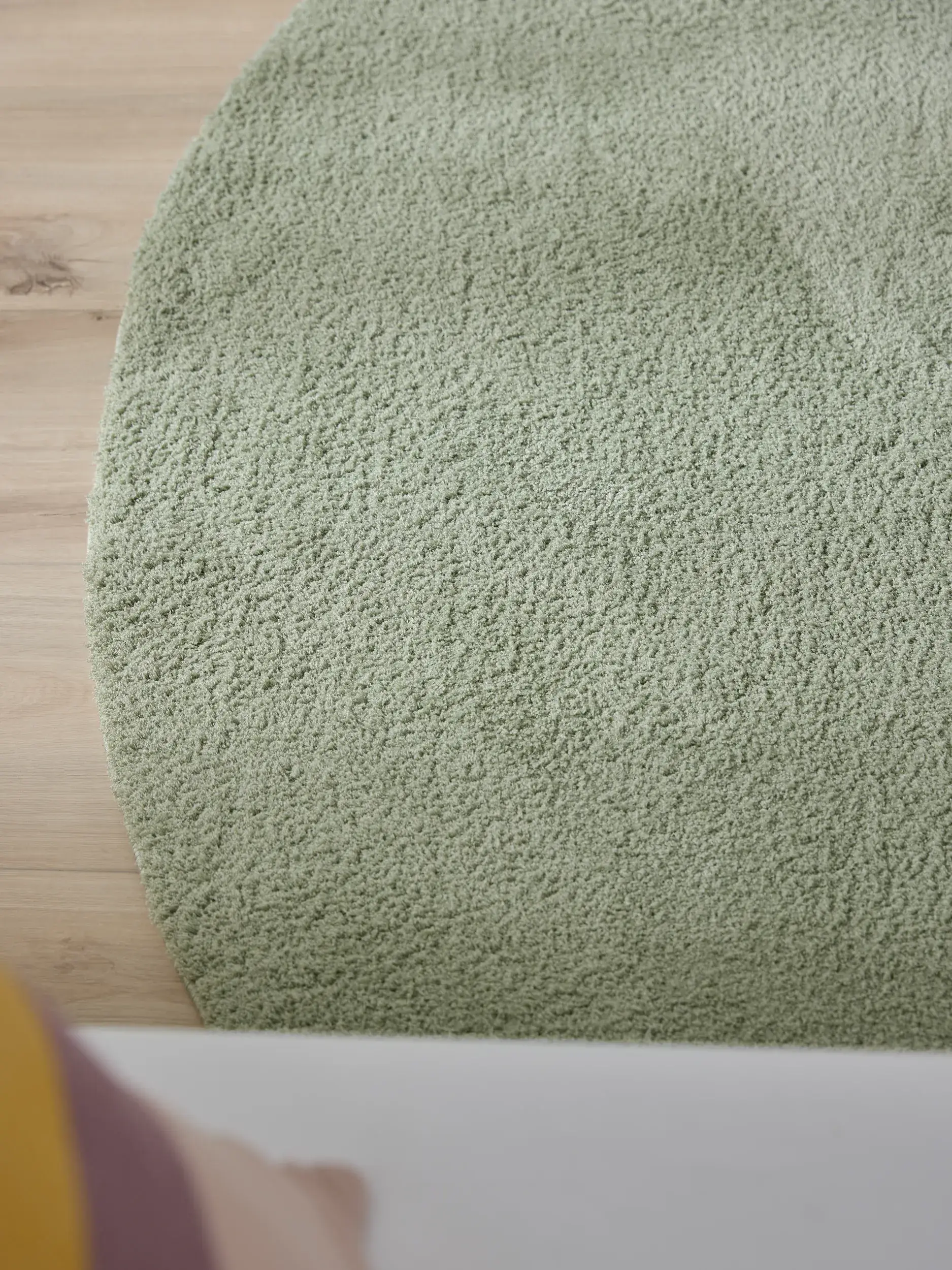 Tapis Soda en 100% Polyester (Microfibre) en Vert de benuta nest