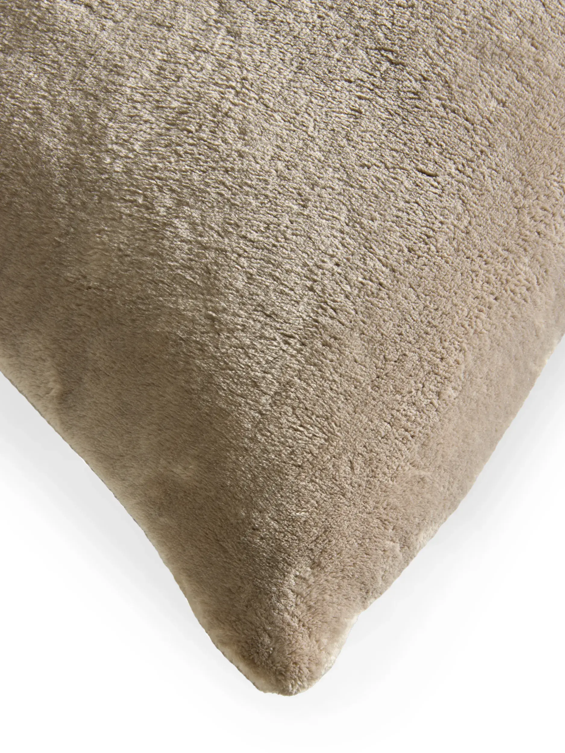 Coussin Lux Taupe de benuta