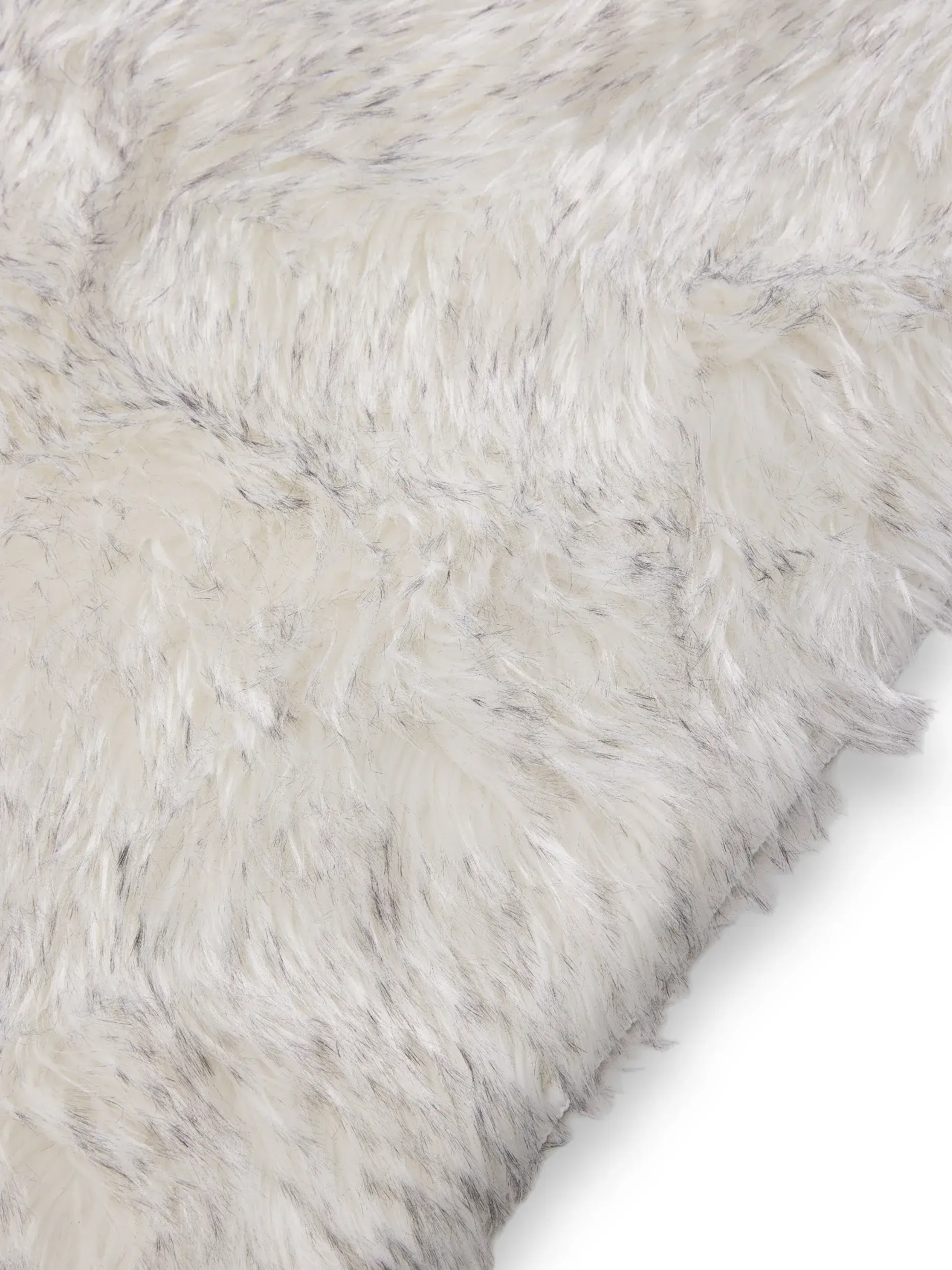 Koberec z 70% Polyacryl, 30% Polyester v Schwarz/Weiß s vlasem výšky 70% Polyacryl, 30% Polyester od benuta Pop