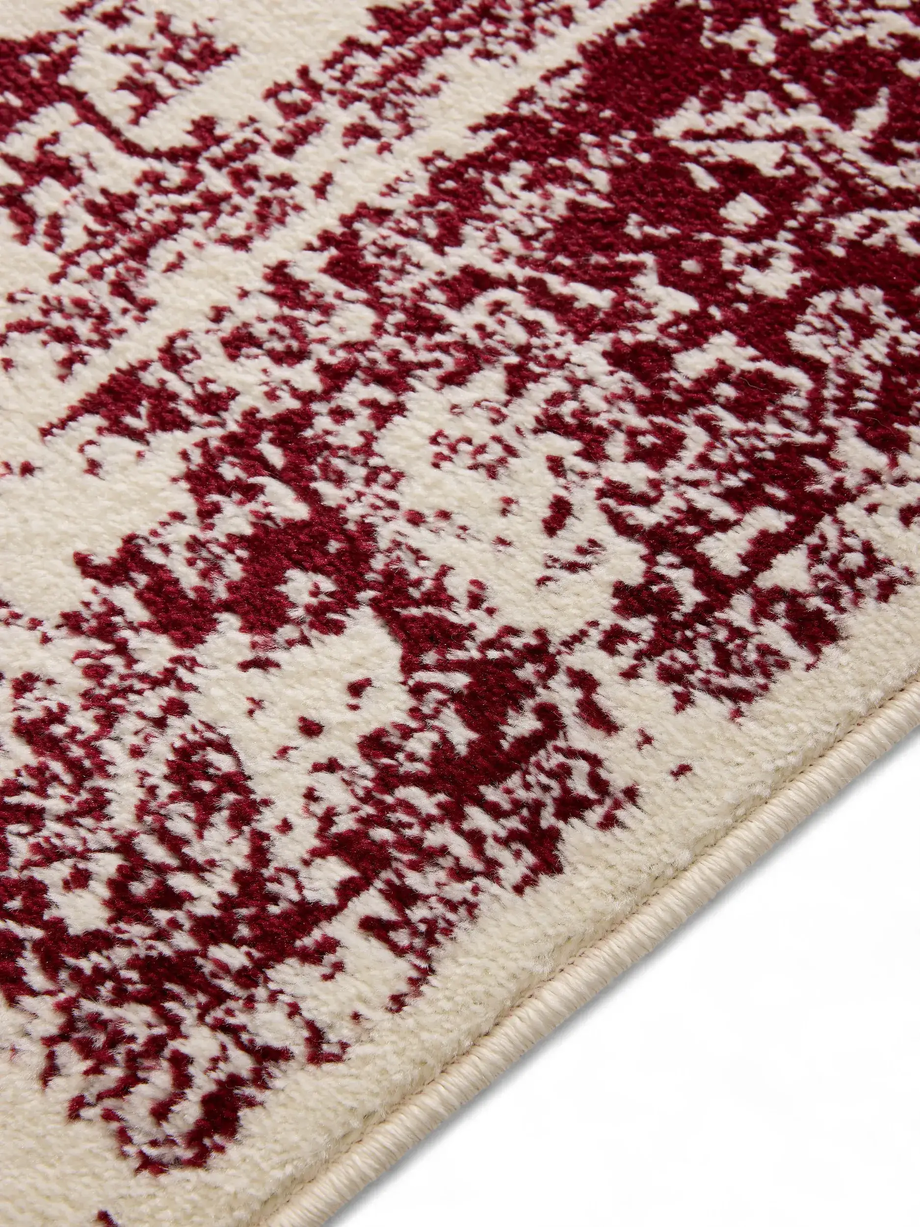 Rug made of 100% Polypropylen in Beige with a 100% Polypropylen high pile by benuta Basic